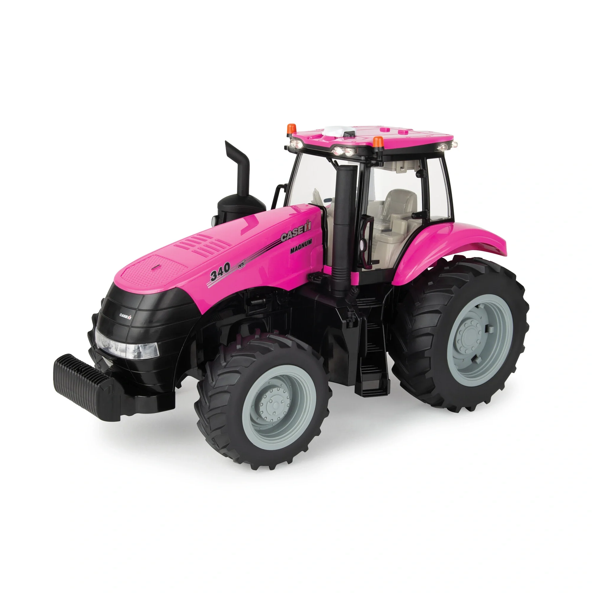 1/16 Pink Case IH Magnum 340 Tractor with Lights & Sounds, ERTL Big Farm