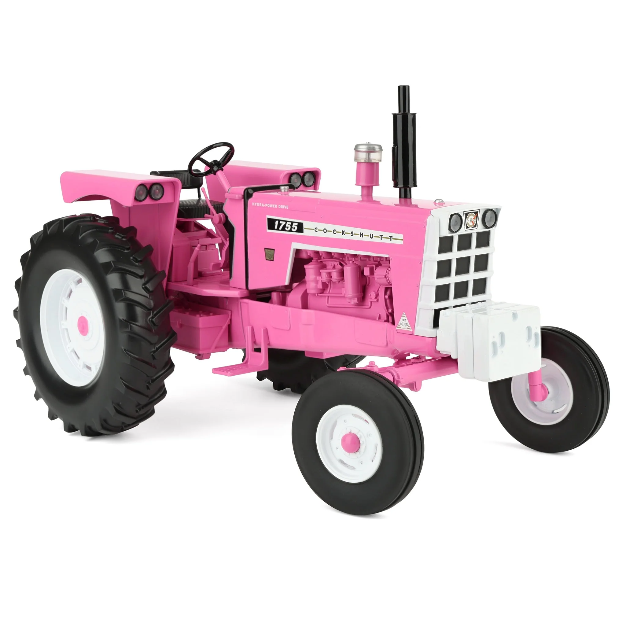 1/16 Pink Cockshutt 1755 Open Station Tractor with Wide Front by SpecCast - Image 2