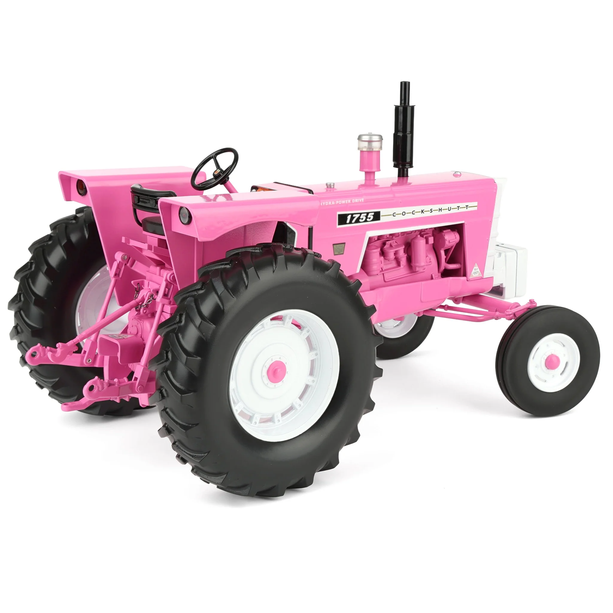 1/16 Pink Cockshutt 1755 Open Station Tractor with Wide Front by SpecCast - Image 3