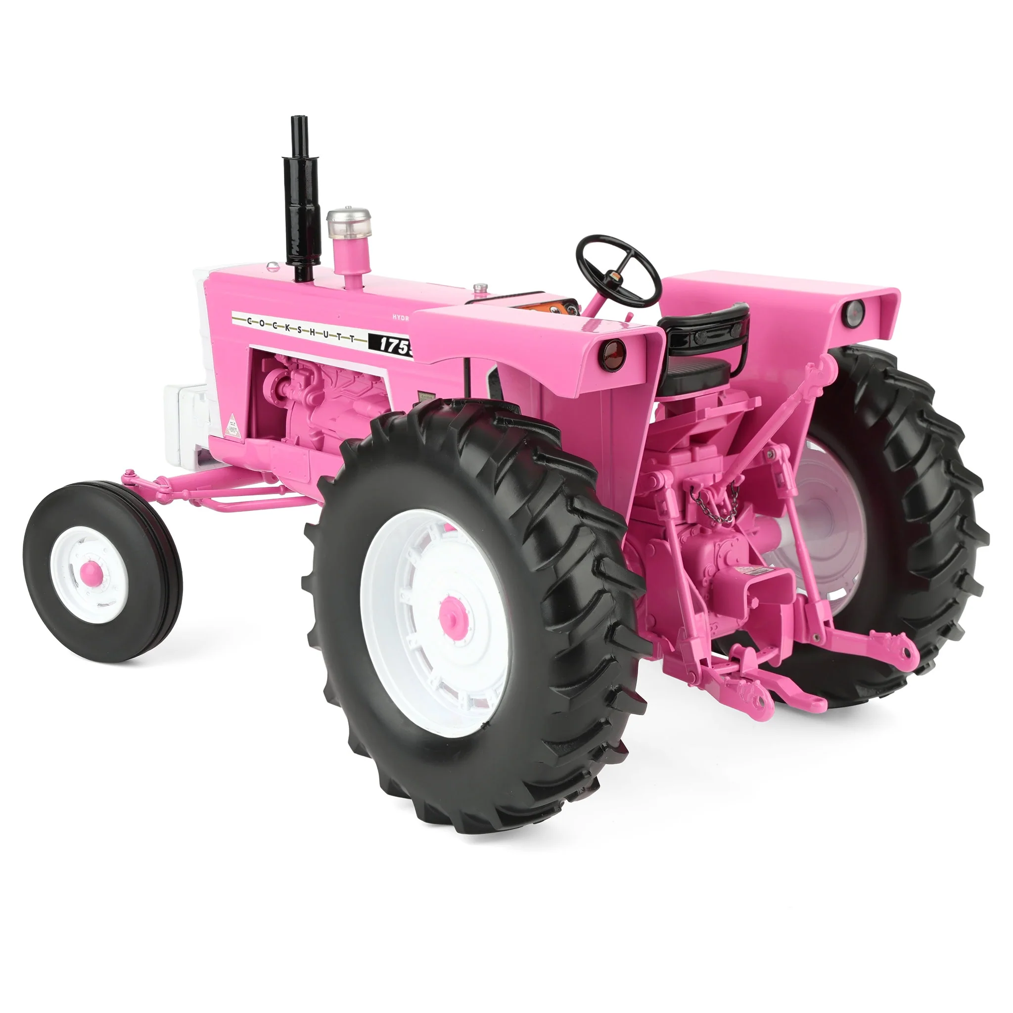 1/16 Pink Cockshutt 1755 Open Station Tractor with Wide Front by SpecCast - Image 4