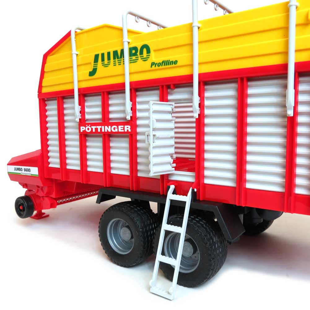 1/16 Pottinger Jumbo 6600 Profiline Forage Wagon by Bruder - Image 3