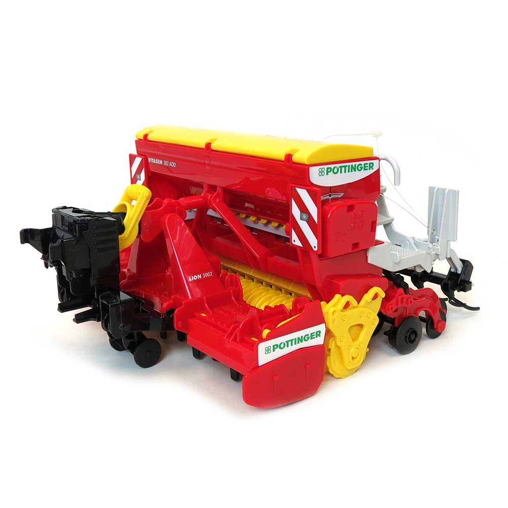 1/16 Pottinger Vitasem 302 ADD Harrow-Mounted Seed Drill by Bruder - Image 3