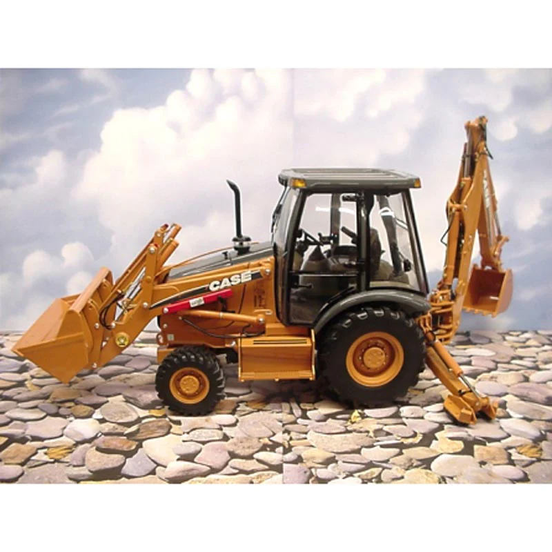 1/16 Case 580 Super M Backhoe Loader, Precision Construction Series #1 by ERTL - Image 2
