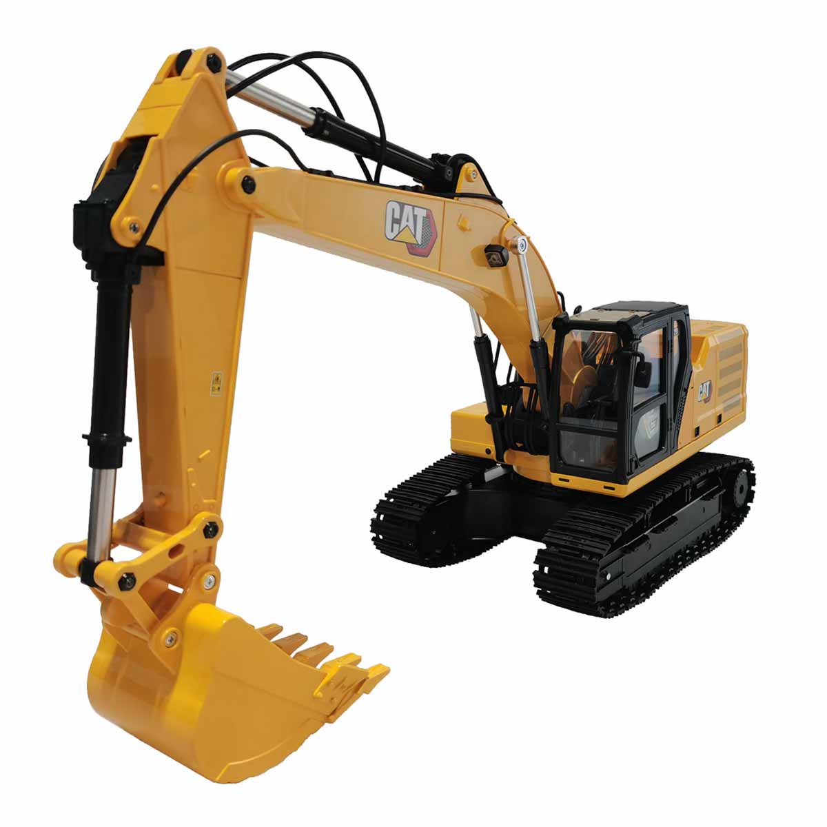 1/16 Radio Control Caterpillar 320 Excavator with Bucket, Grapple and Hammer - Image 5