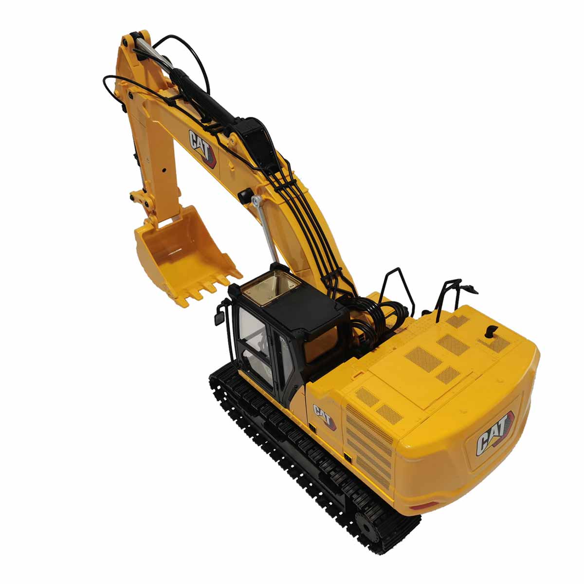 1/16 Radio Control Caterpillar 320 Excavator with Bucket, Grapple and Hammer - Image 9