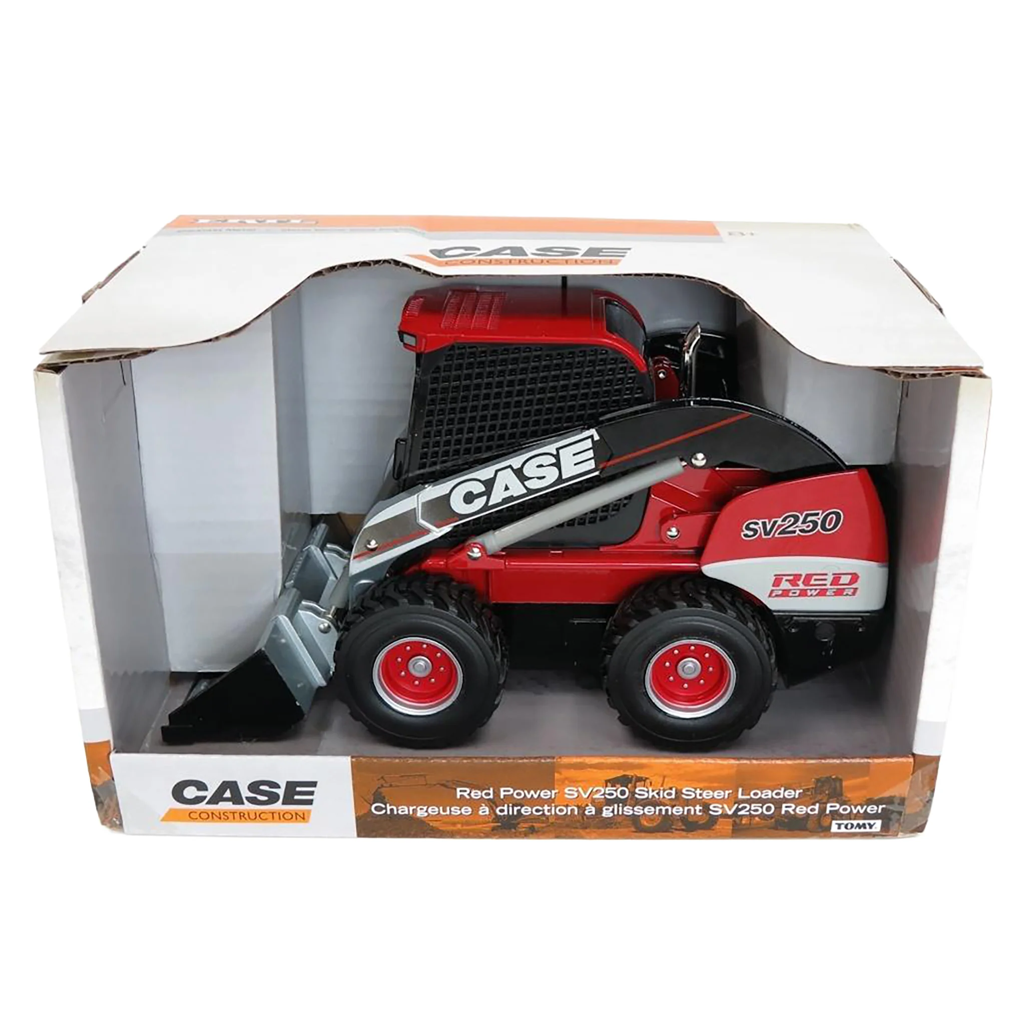 1/16 Red Power Case SV250 Skid Steer Loader by ERTL - Image 4