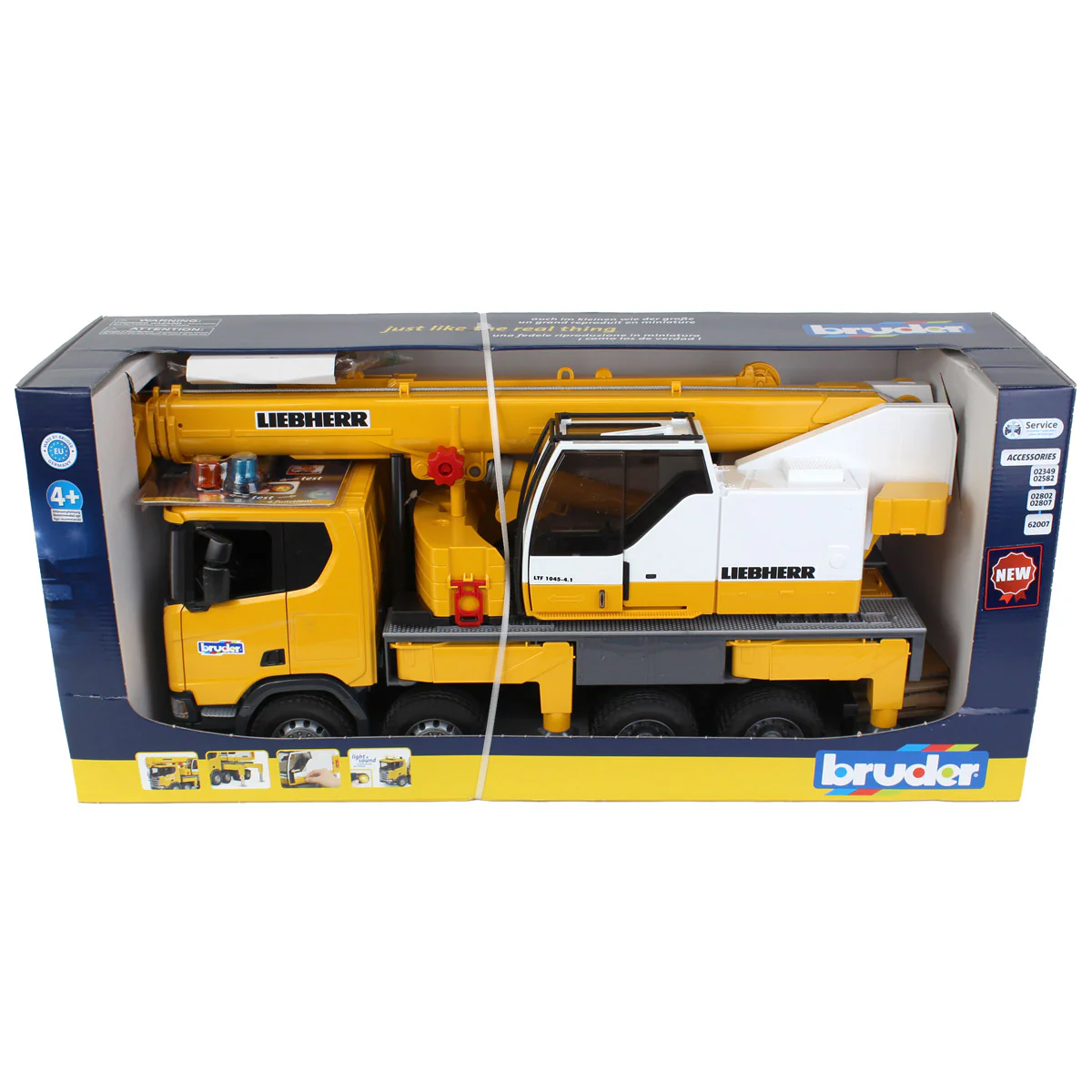 1/16 Scania Super 560R Liebherr Crane Truck by Bruder - Image 8