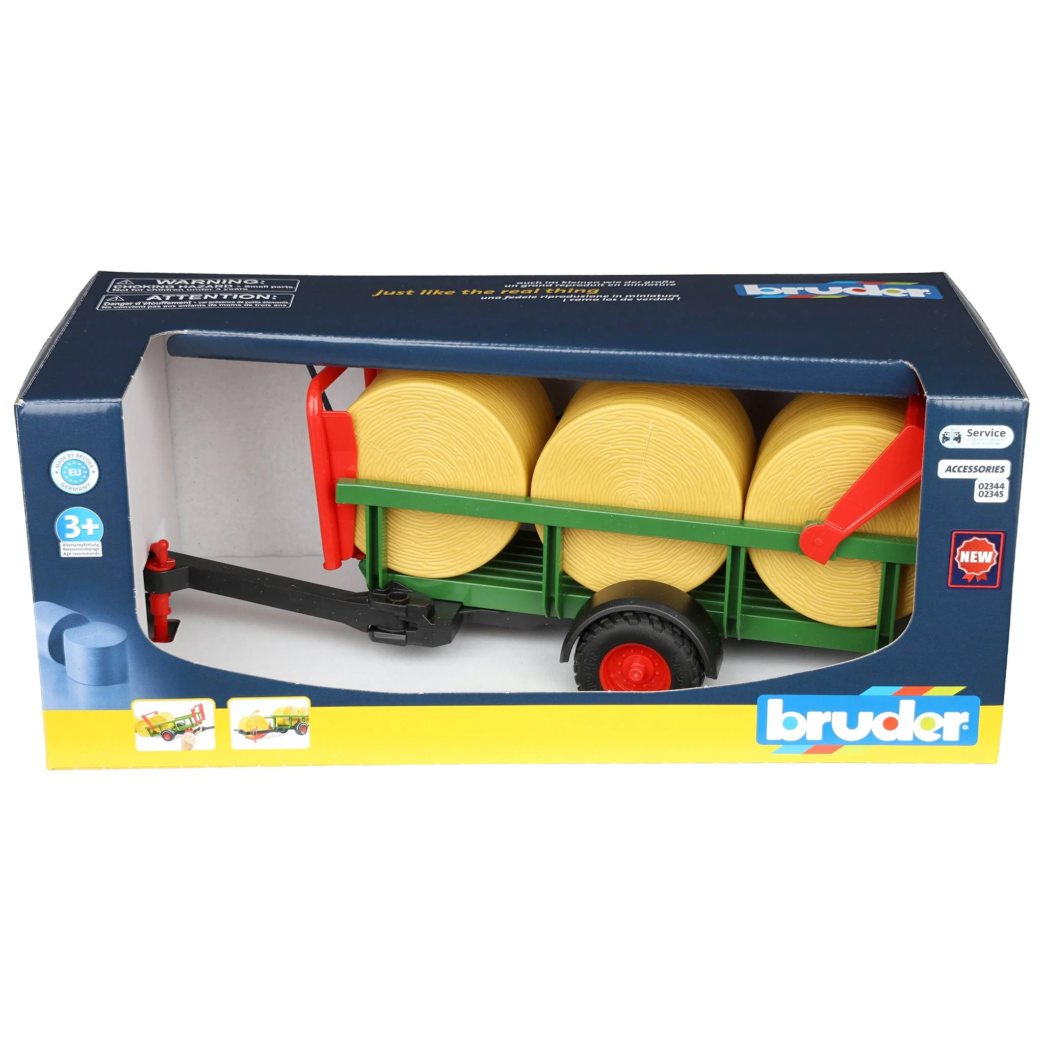 1/16 Self-Loading Bale Trailer by Bruder - Image 6