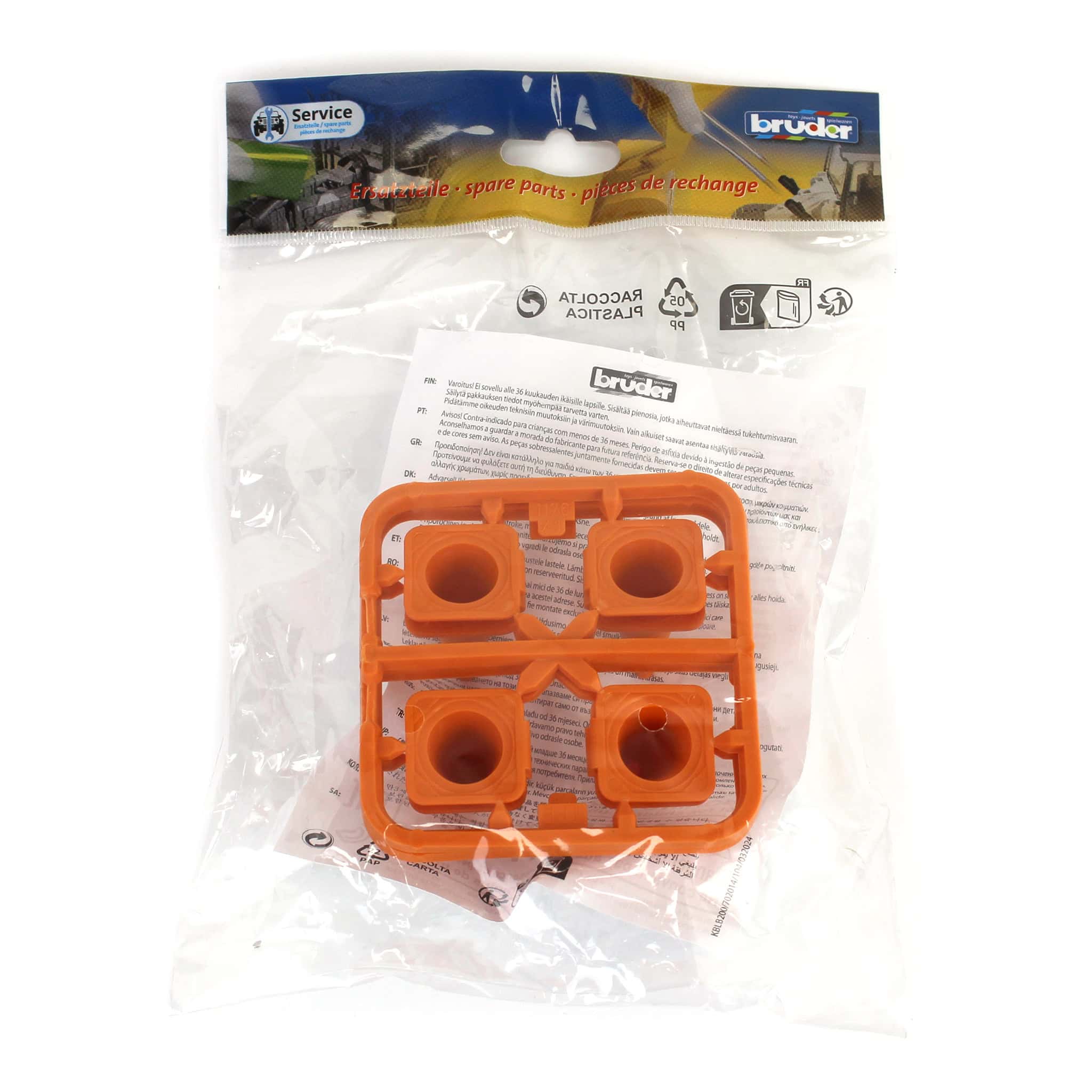 1/16 Set of (8) Bruder Construction Cones - Image 6