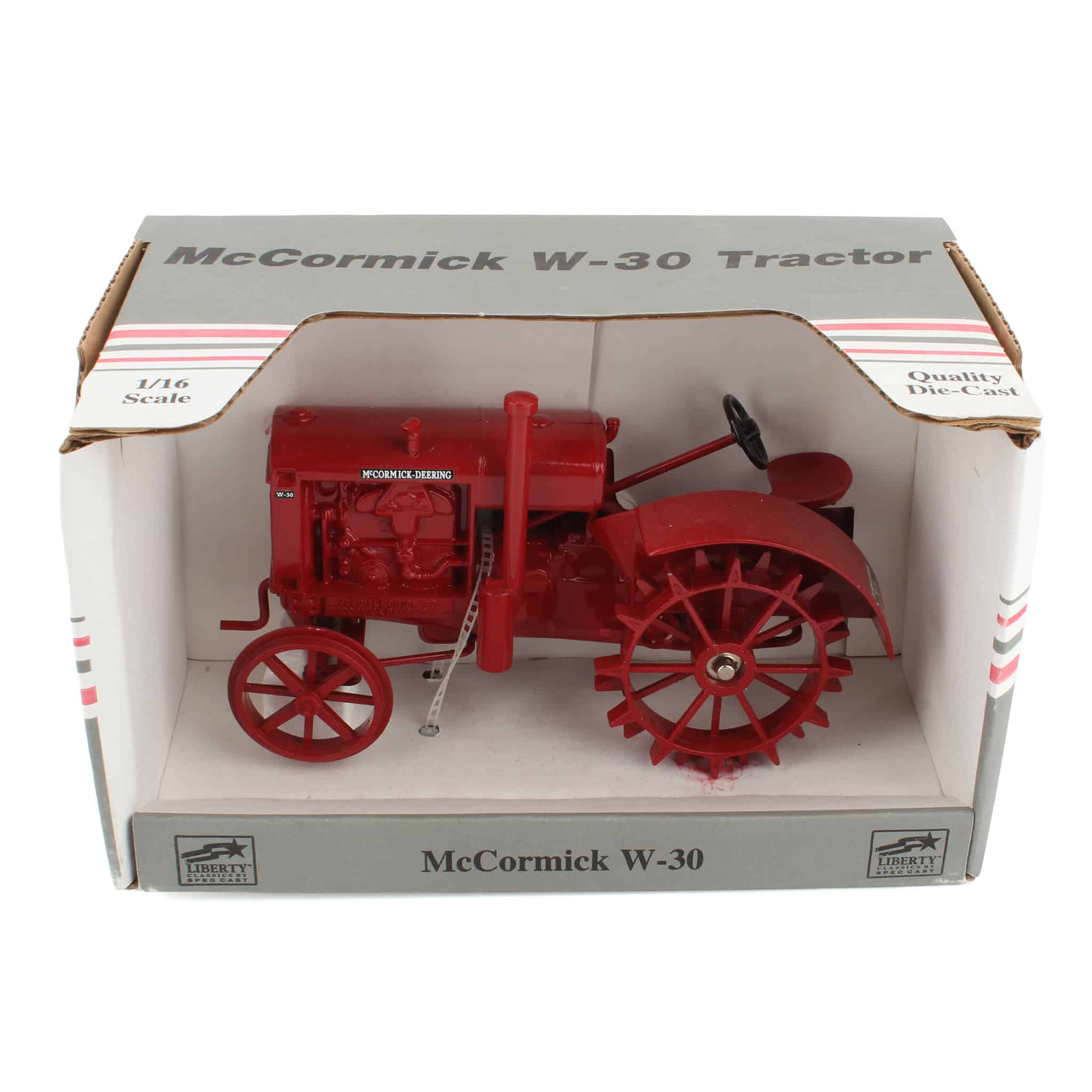 1/16 McCormick Deering W-30 Tractor on Steel Wheels by SpecCast, 1996 Special Edition