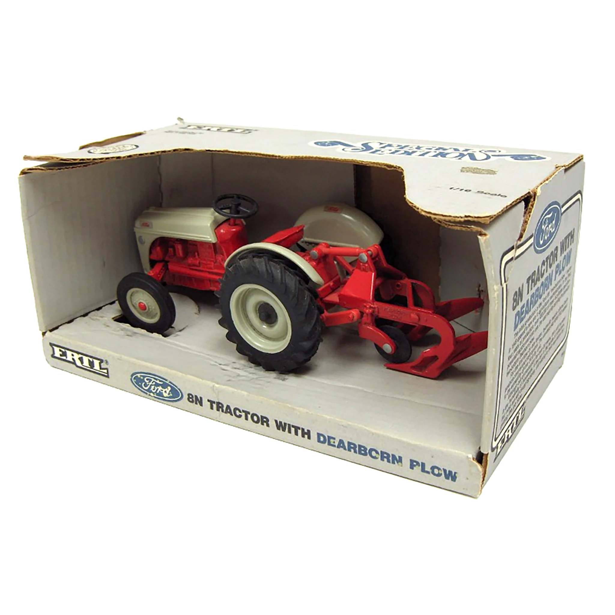 1/16 Ford 8N Tractor with 2 Bottom Dearborn Plow Special Edition by ERTL