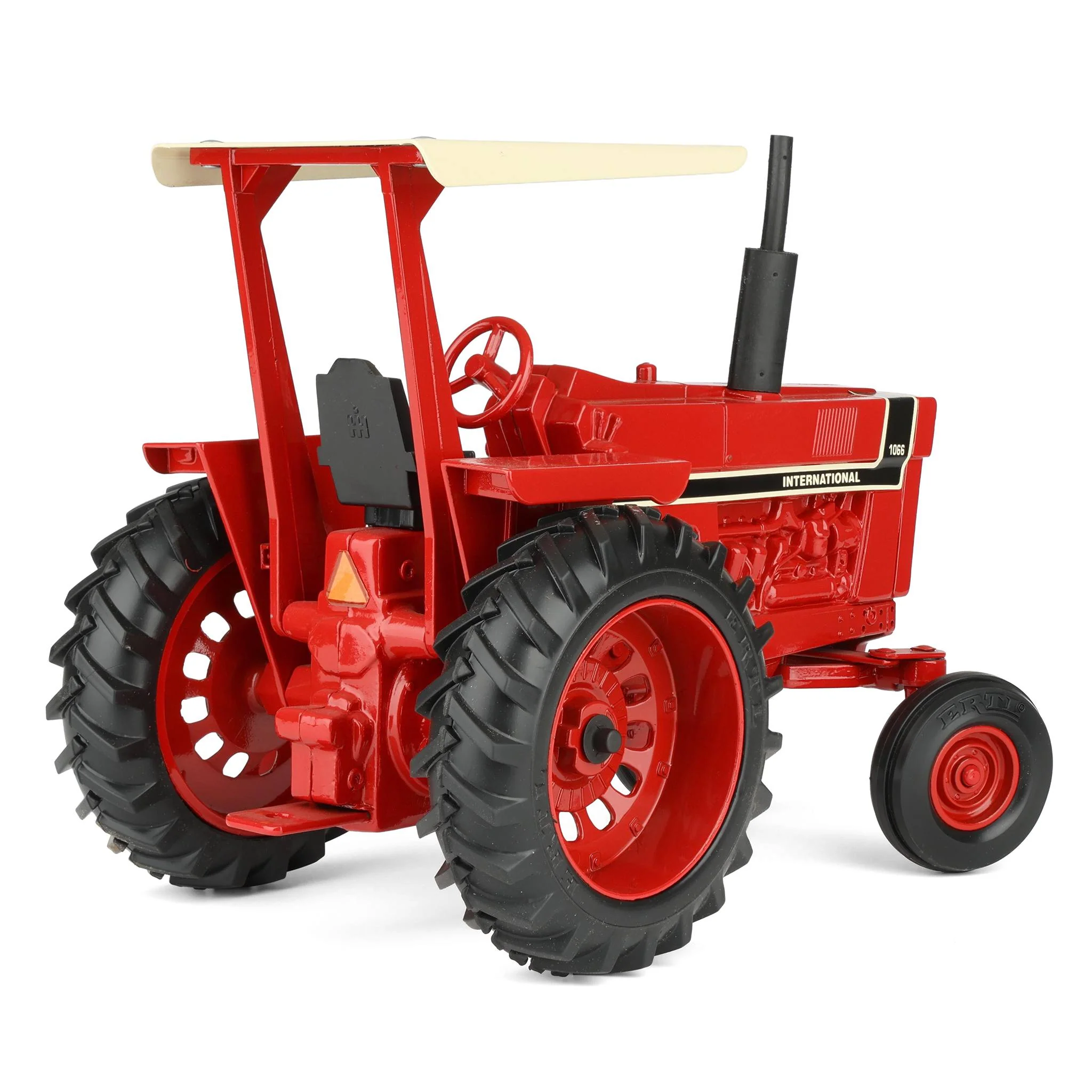 1/16 Special Edition International Tractor 1066 Black Stripe with Canopy & ROPS by ERTL - Image 3