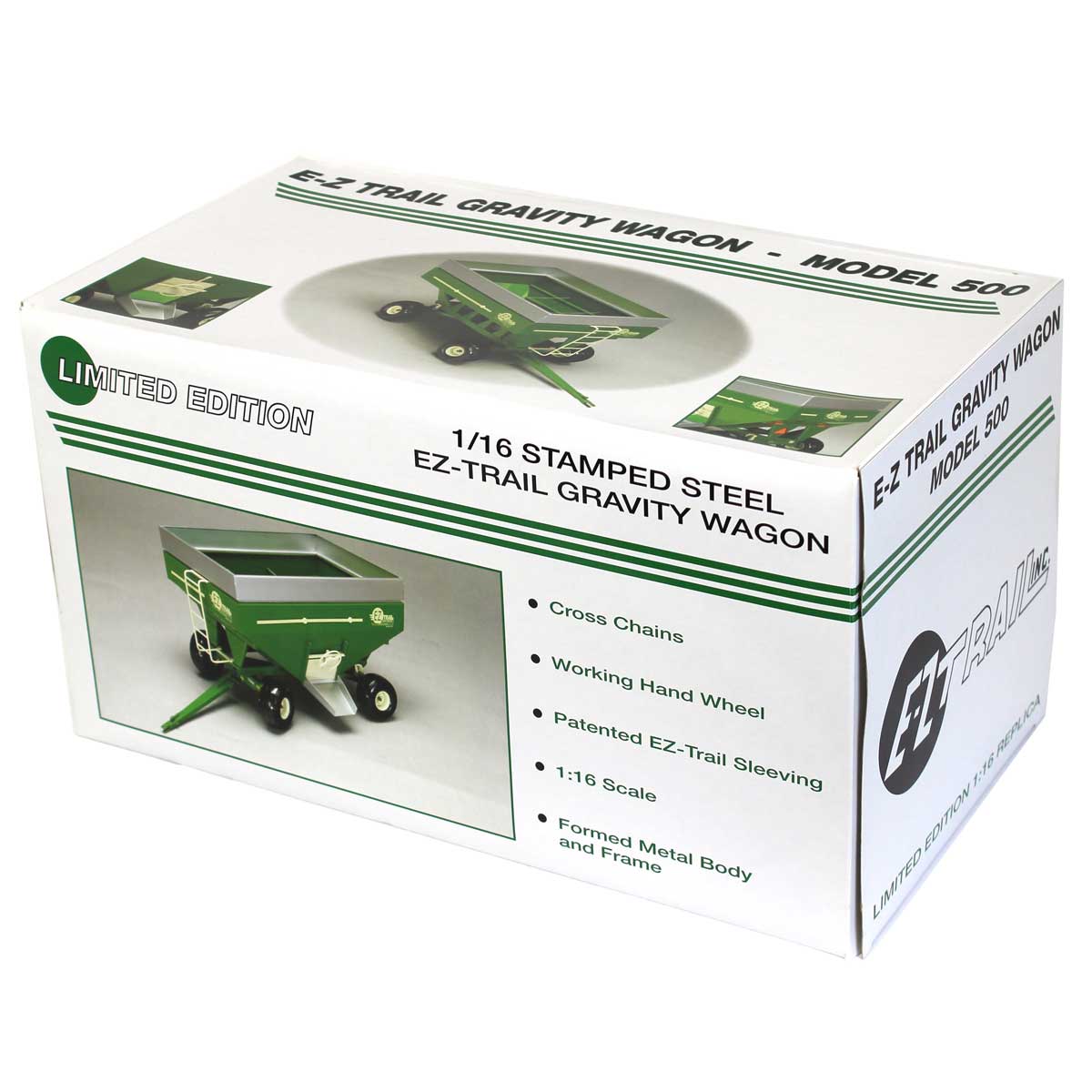 1/16 Green EZ Trail Gravity Wagon by SpecCast - Image 8