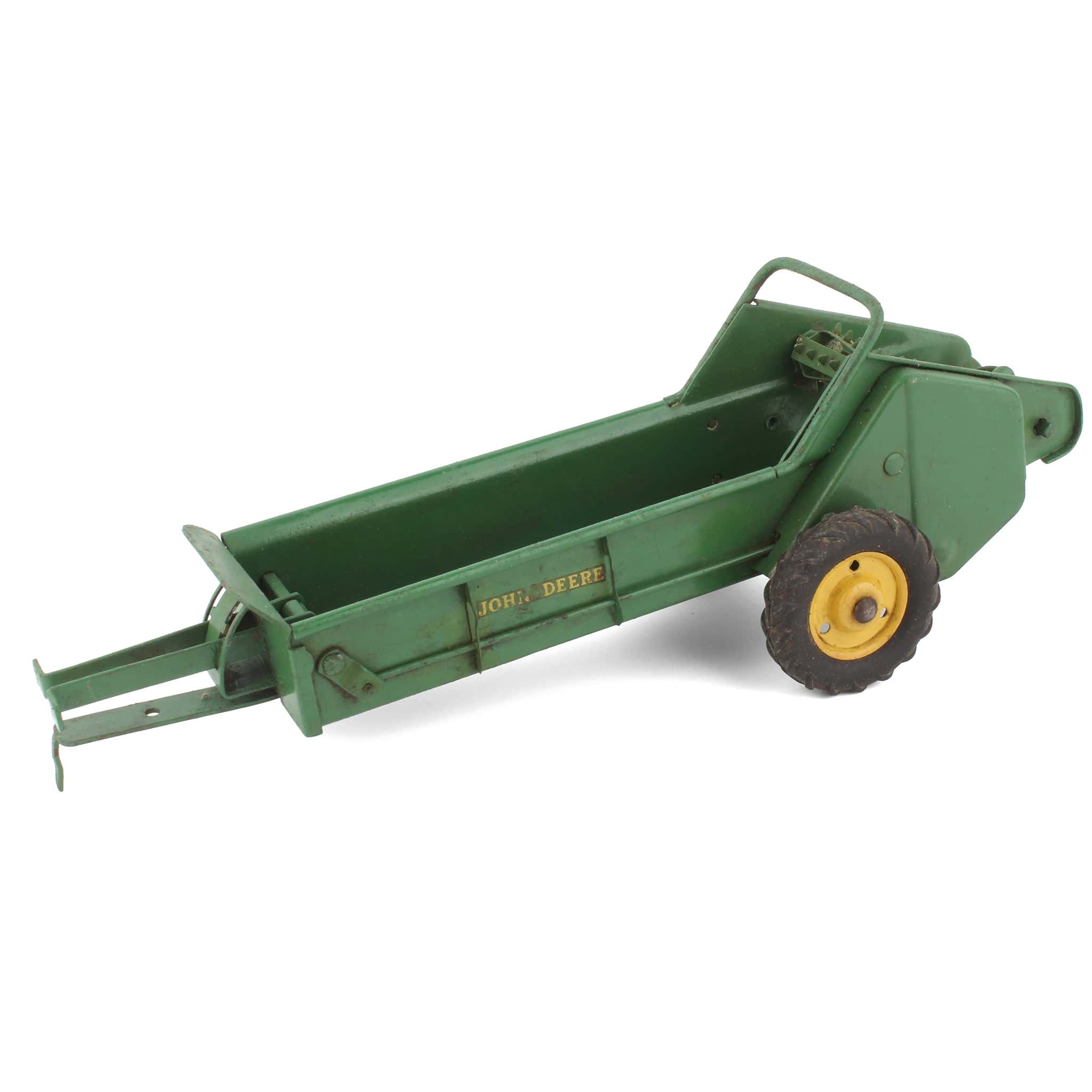 (B&D) 1/16 Steel John Deere Manure Spreader with Long Levers, Made in 1950s - Damaged Item, LOOSE - Image 3