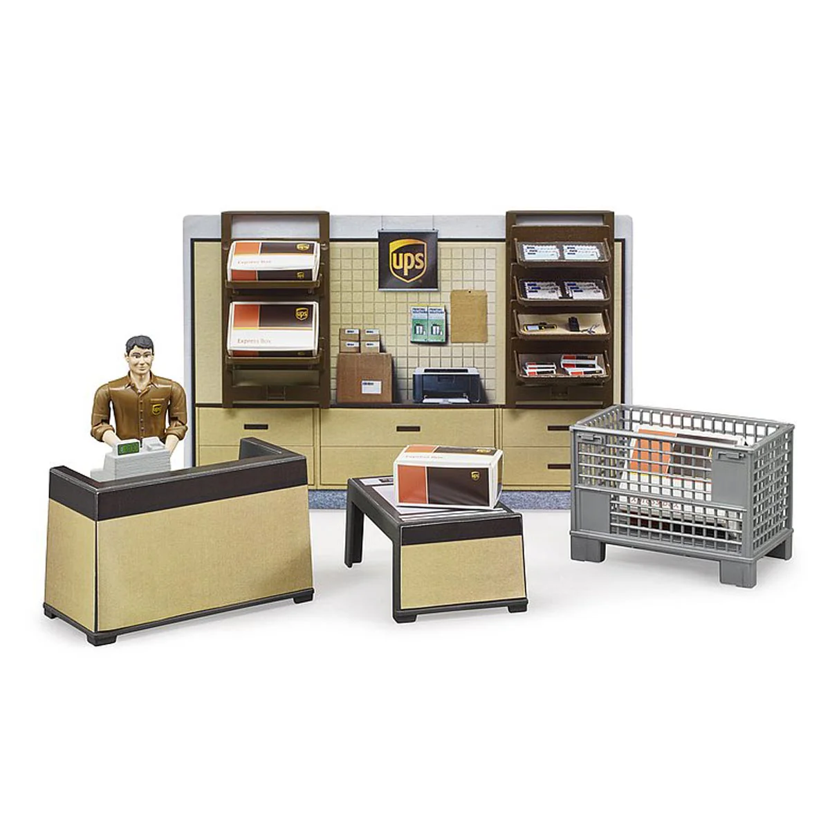 1/16 UPS Store Office by Bruder BWorld - Image 11
