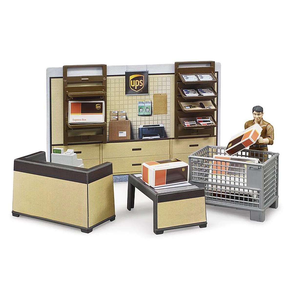 1/16 UPS Store Office by Bruder BWorld - Image 7