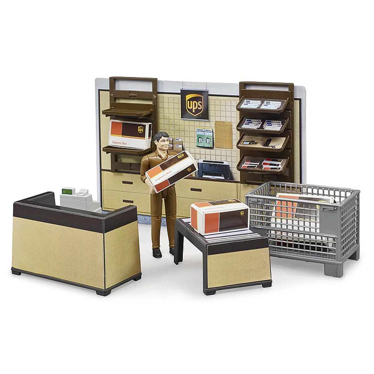 1/16 UPS Store Office by Bruder BWorld - Image 8