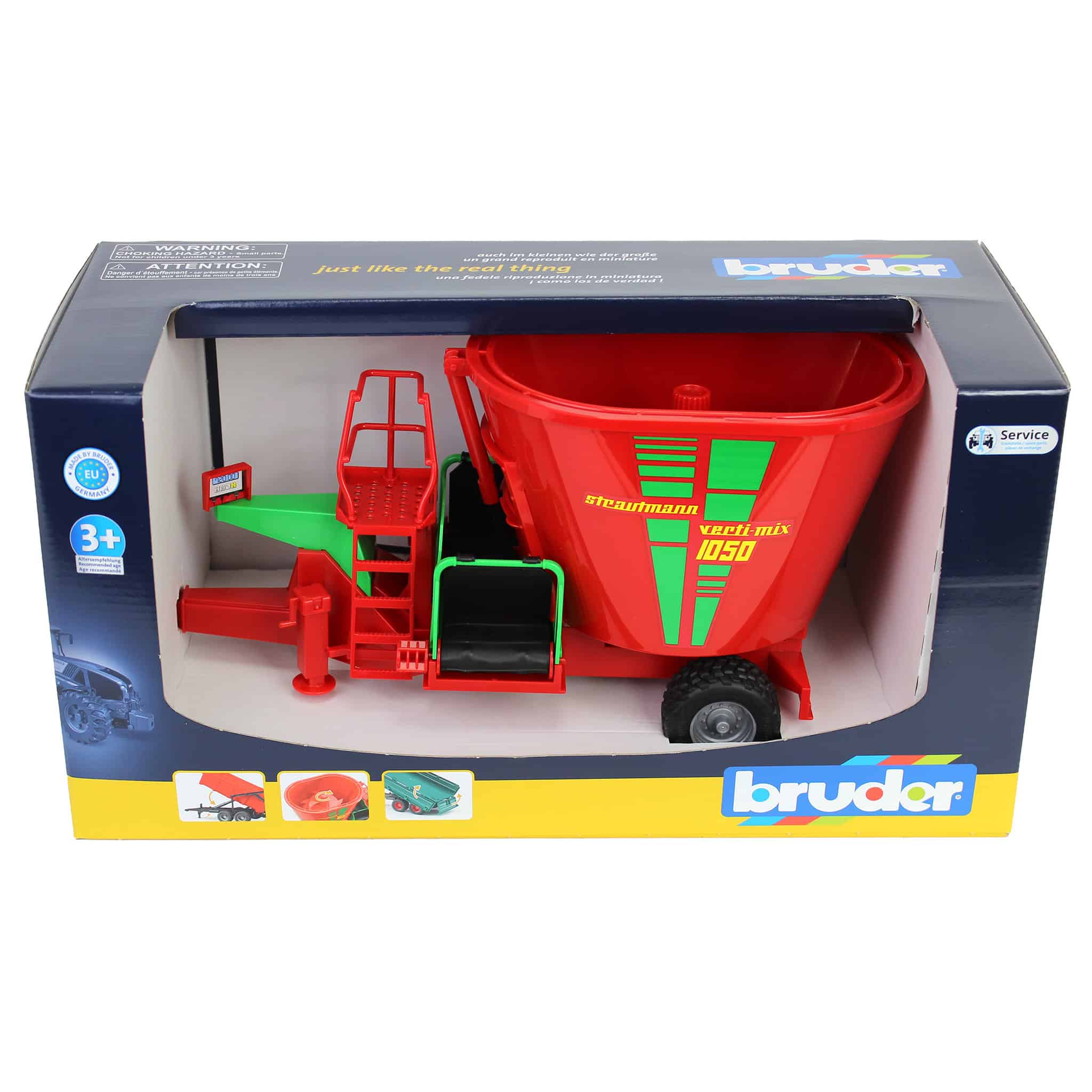 1/16 Verti-Mix 1050 Feed Mixer by Bruder - Image 7