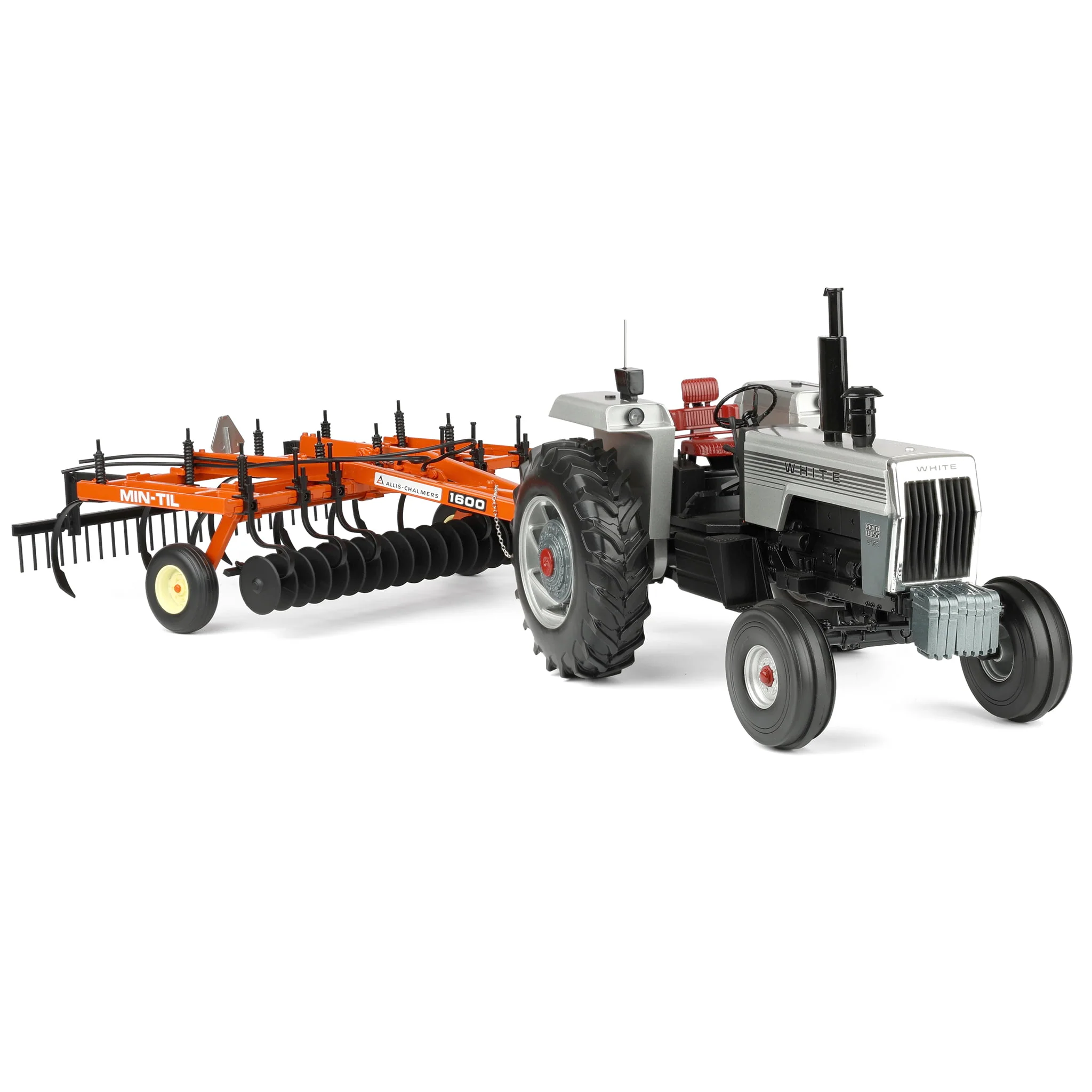 1/16 White 2-150 Tractor with Radio & Allis Chalmers 1600 Plow, 2025 Iowa FFA - Image 2