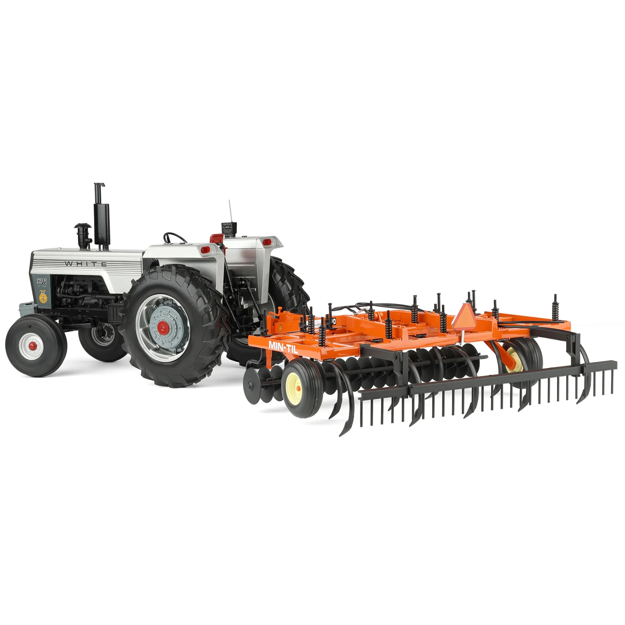 1/16 White 2-150 Tractor with Radio & Allis Chalmers 1600 Plow, 2025 Iowa FFA - Image 4