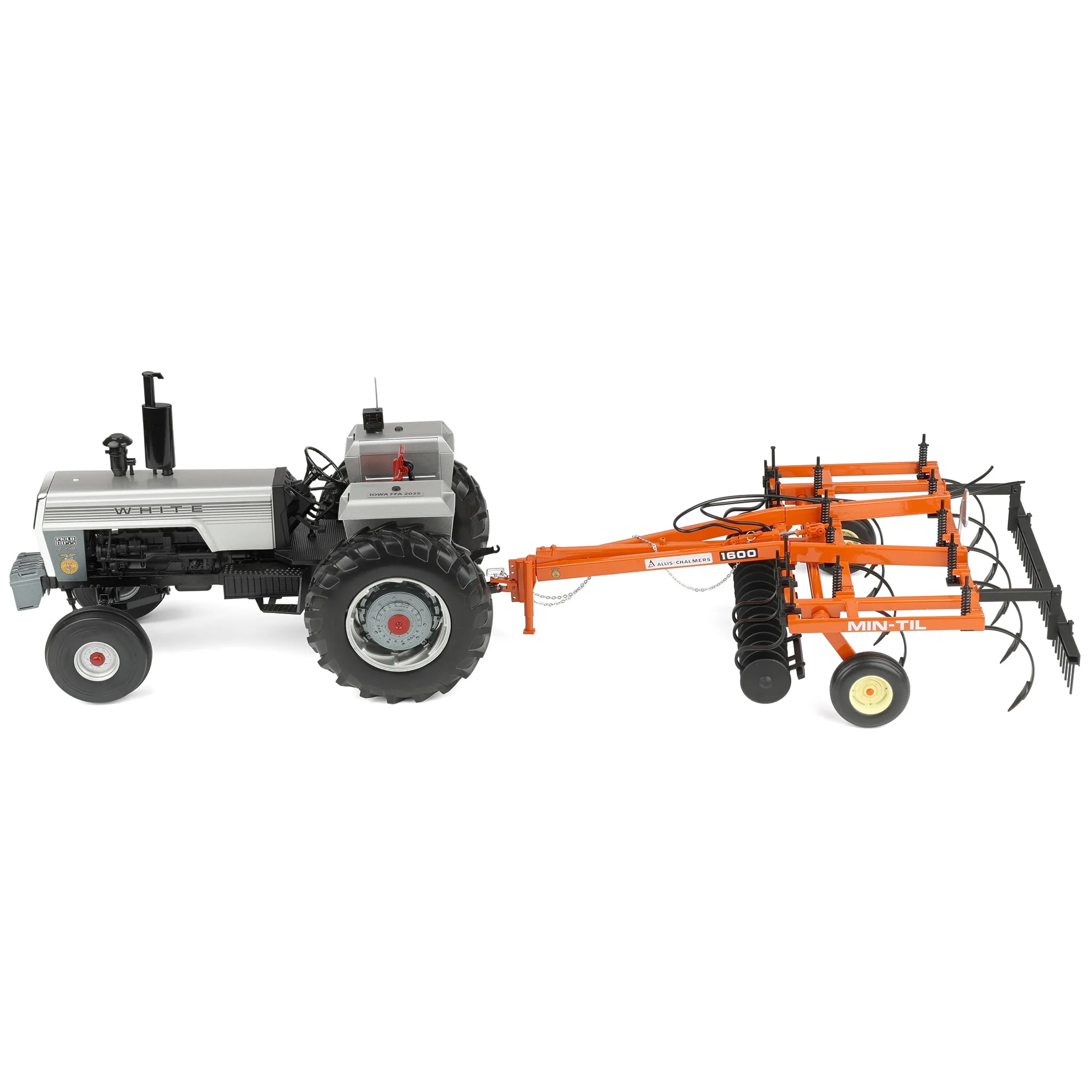 1/16 White 2-150 Tractor with Radio & Allis Chalmers 1600 Plow, 2025 Iowa FFA - Image 5
