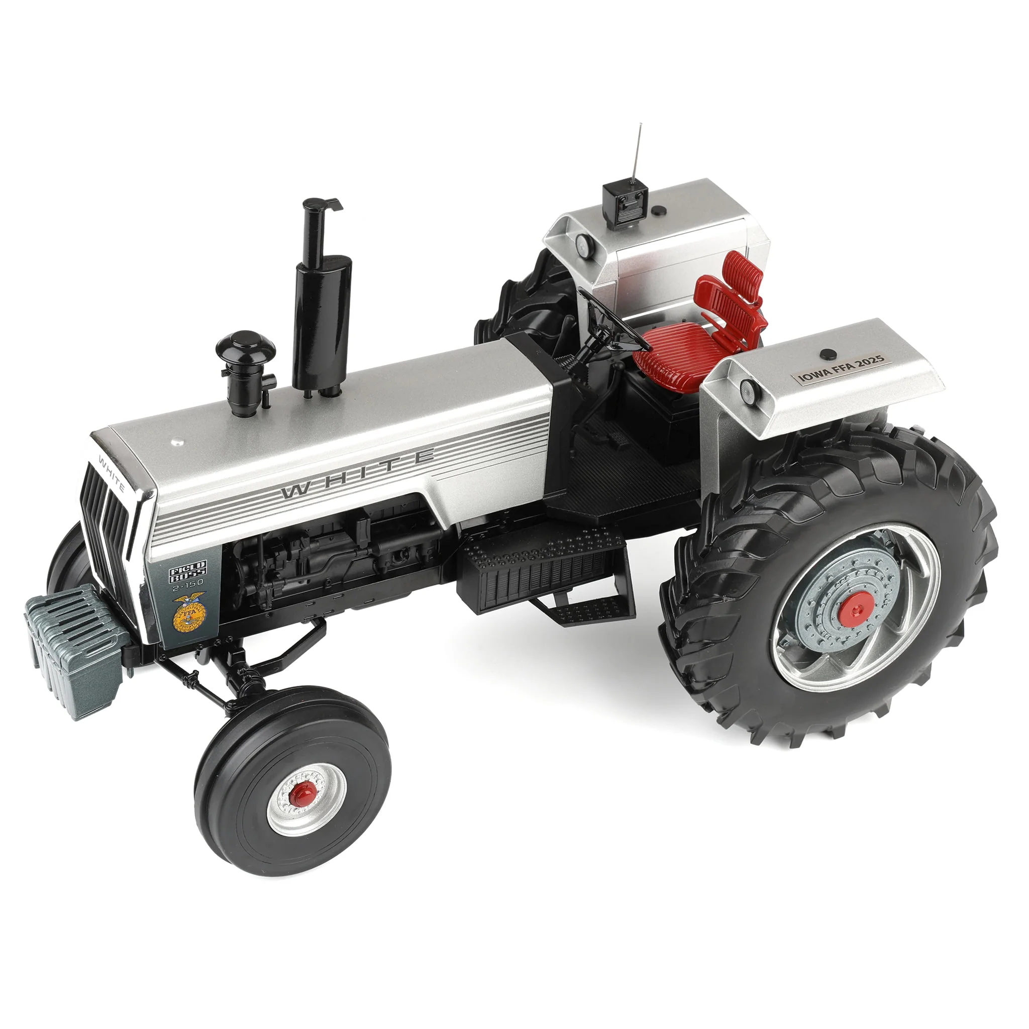 1/16 White 2-150 Tractor with Radio & Allis Chalmers 1600 Plow, 2025 Iowa FFA - Image 6