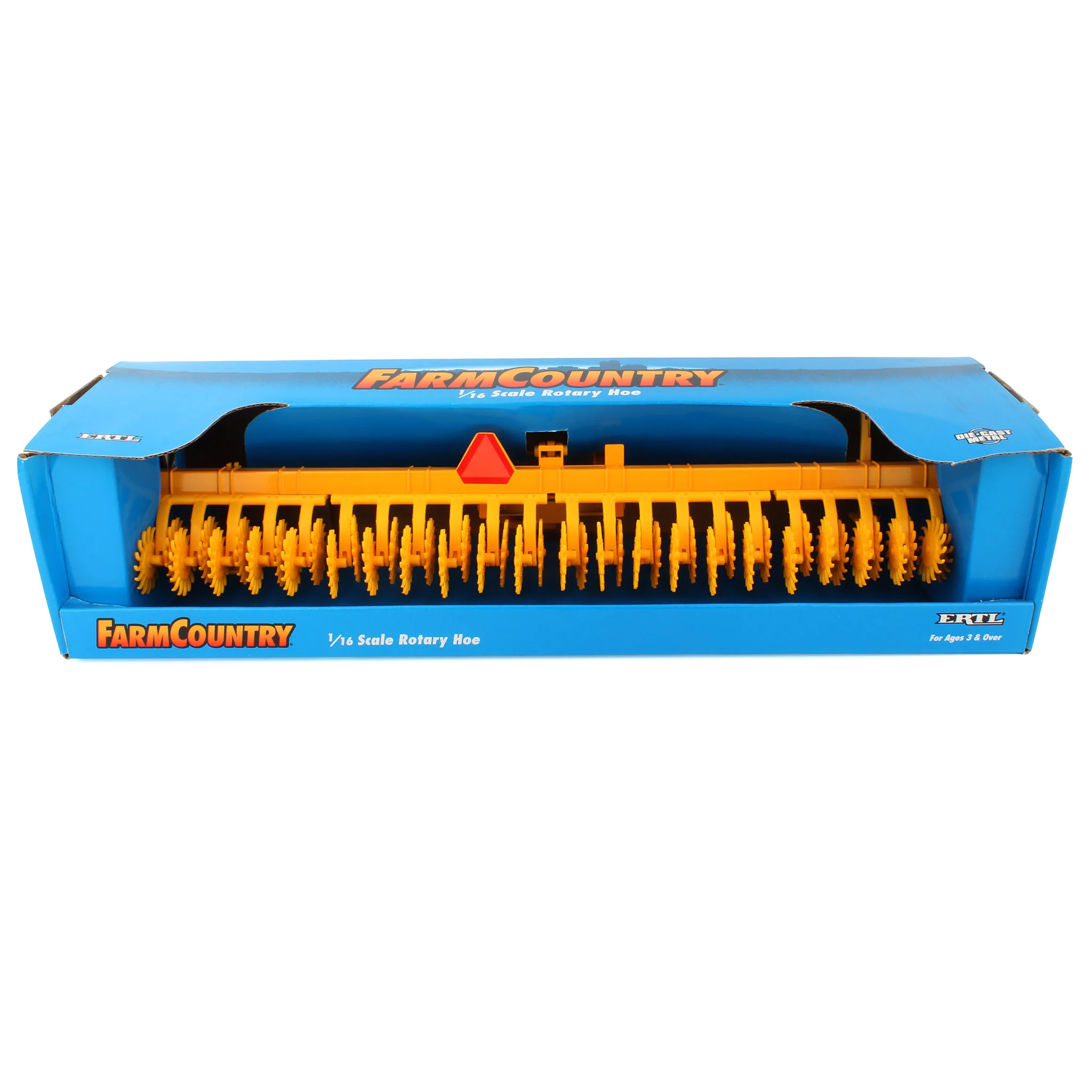 1/16 Yellow Rotary Hoe by ERTL