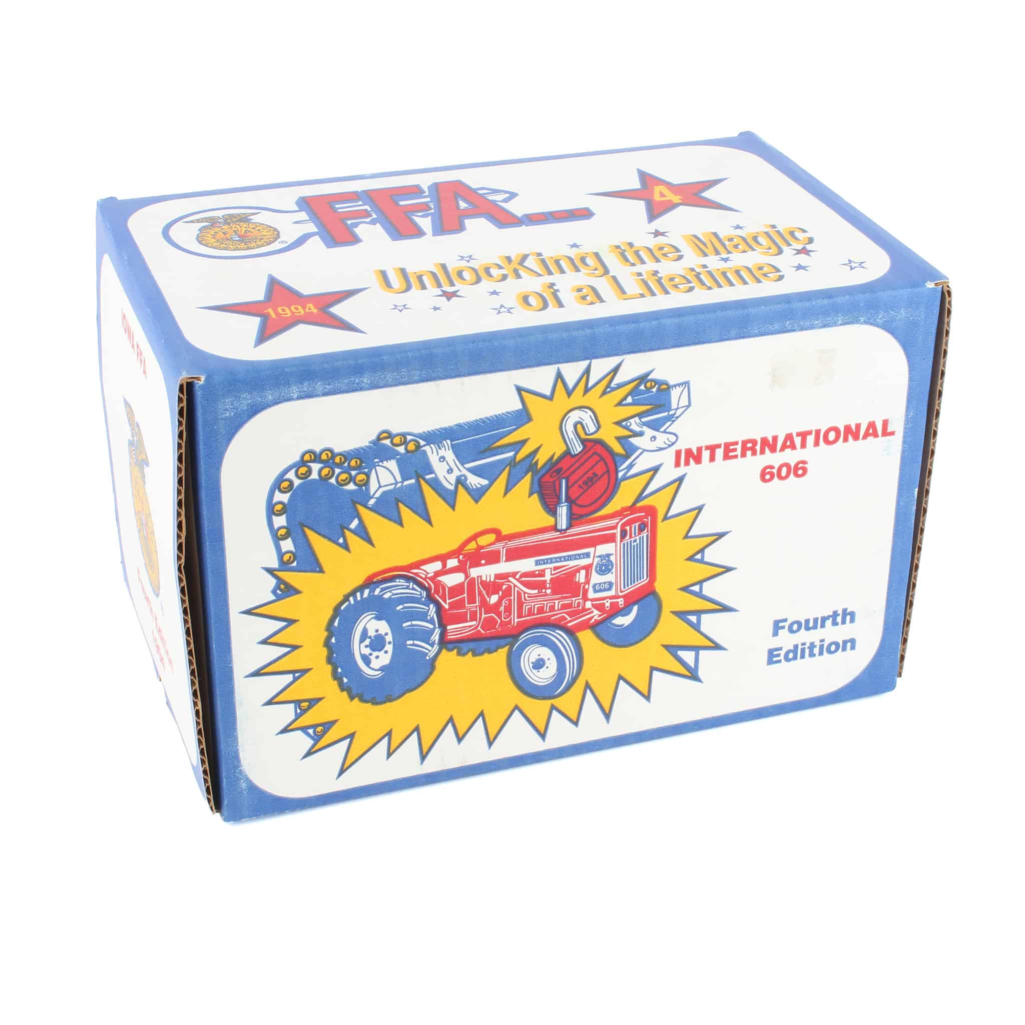 1/16 International 606 Tractor, 1994 Iowa FFA Fourth Edition, Unlocking the Magic of a Lifetime by Scale Models - Image 2