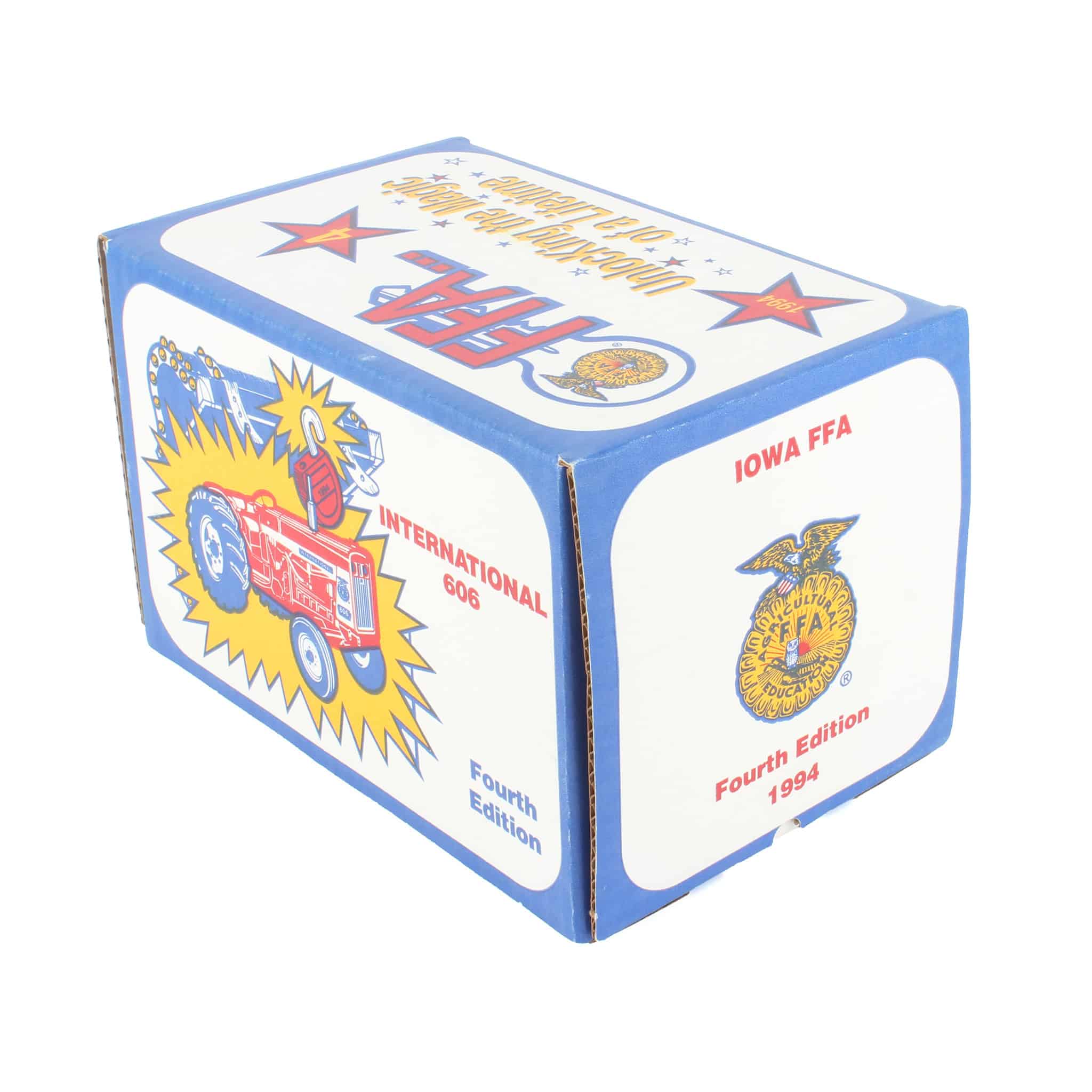 1/16 International 606 Tractor, 1994 Iowa FFA Fourth Edition, Unlocking the Magic of a Lifetime by Scale Models - Image 3