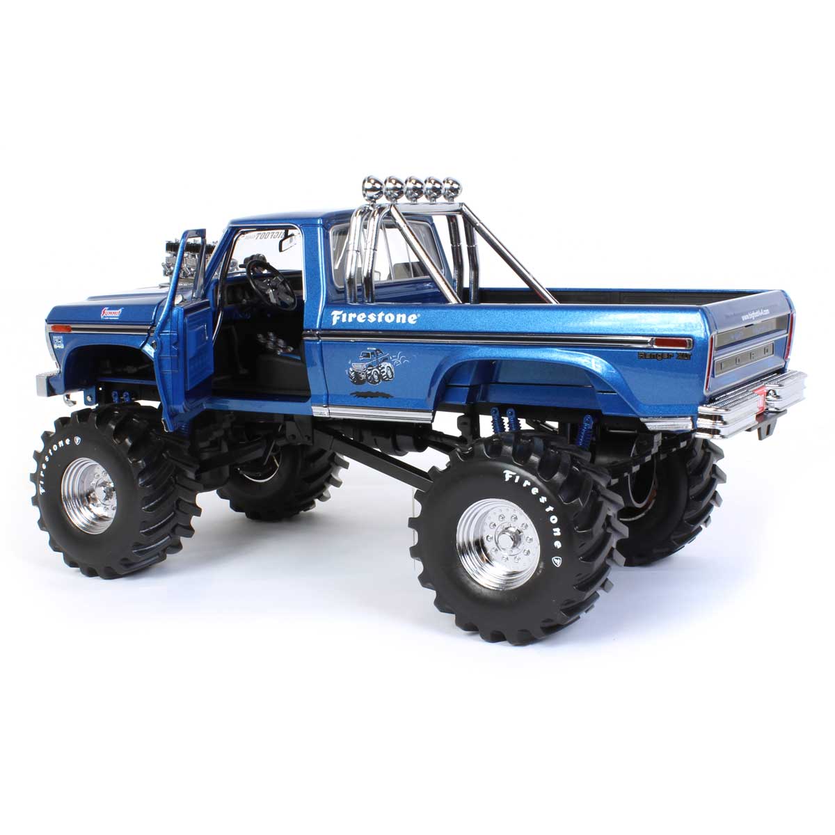 1/18 1974 Ford F-250 Monster Truck, Bigfoot #1, Kings of Crunch - Image 4