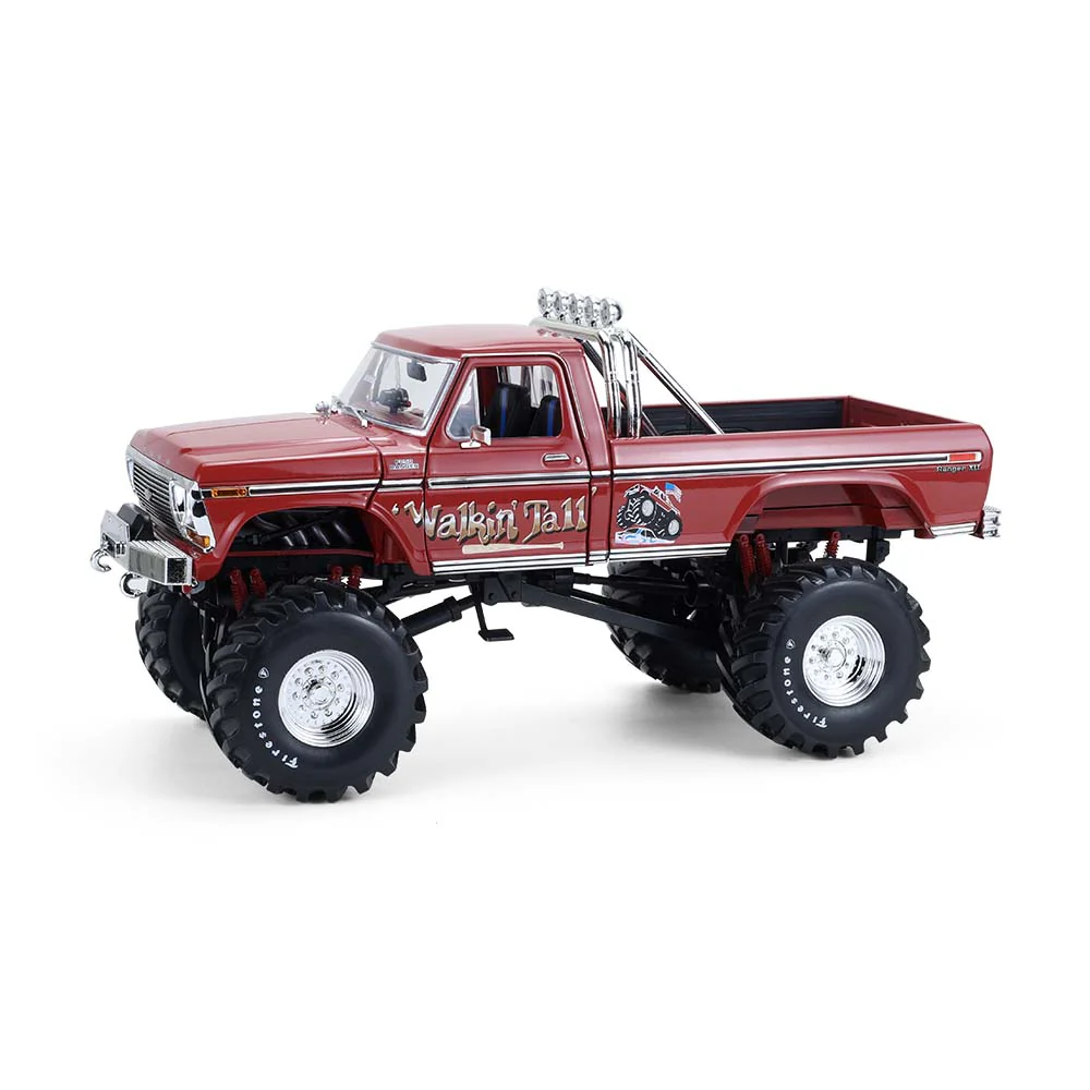 1/18 1979 Ford F-250 Monster Truck with 48-Inch Tires, Walking Tall, Kings of Crunch