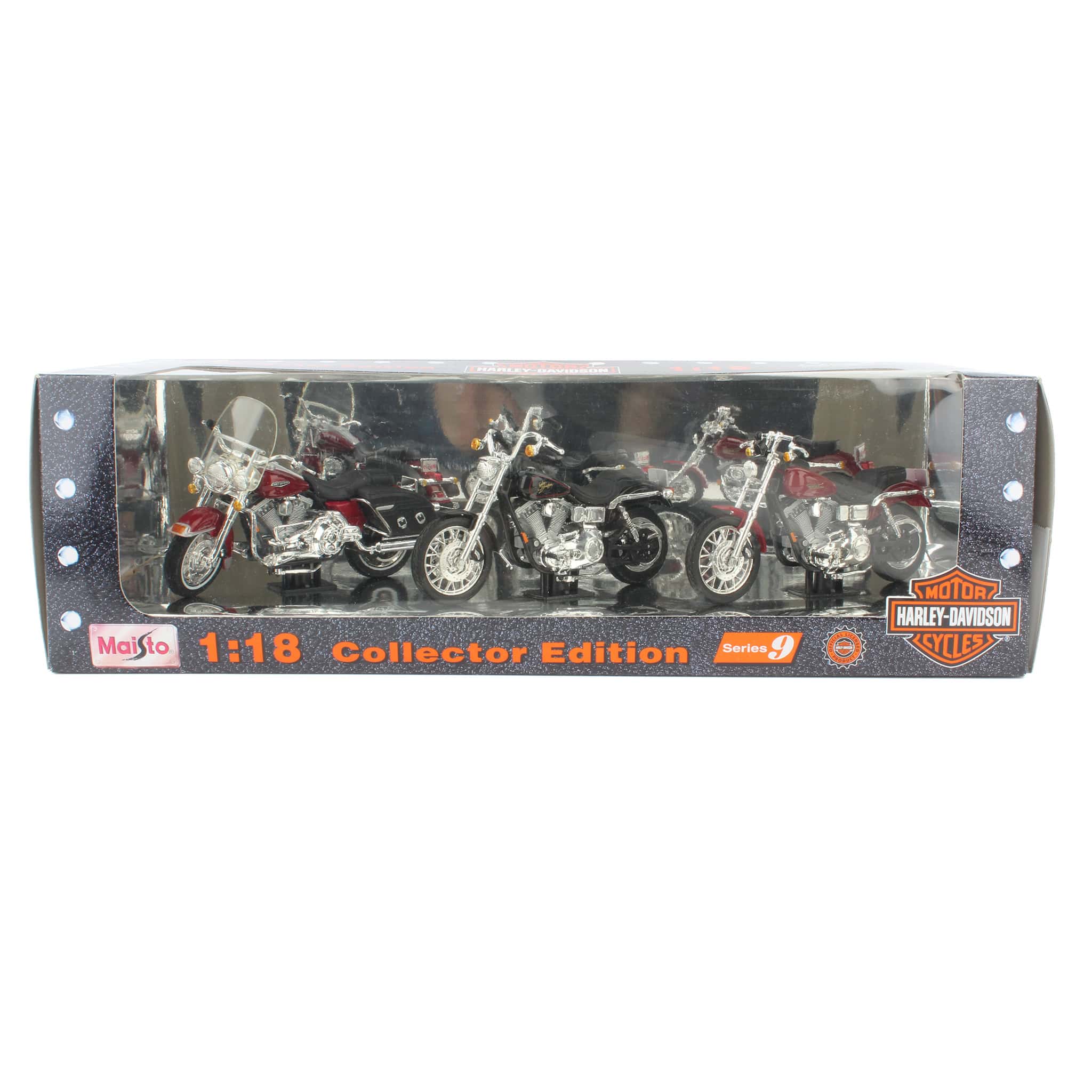 1/18 Harley-Davidson Motorcycle Collector's Edition Series 9 by Maisto - Image 2