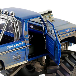1/18 Kings of Crunch Bigfoot #1, 1974 Ford F-250 Monster Truck with 66-Inch Tires, Dirty Version - Image 2