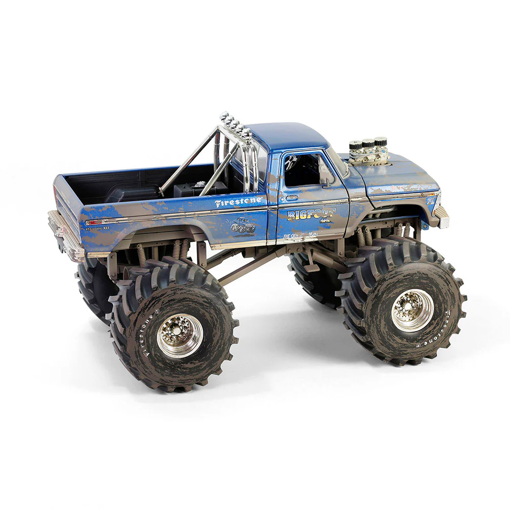 1/18 Kings of Crunch Bigfoot #1, 1974 Ford F-250 Monster Truck with 66-Inch Tires, Dirty Version - Image 3