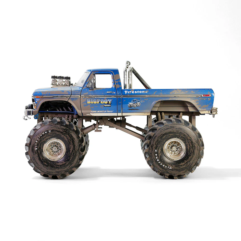 1/18 Kings of Crunch Bigfoot #1, 1974 Ford F-250 Monster Truck with 66-Inch Tires, Dirty Version - Image 7