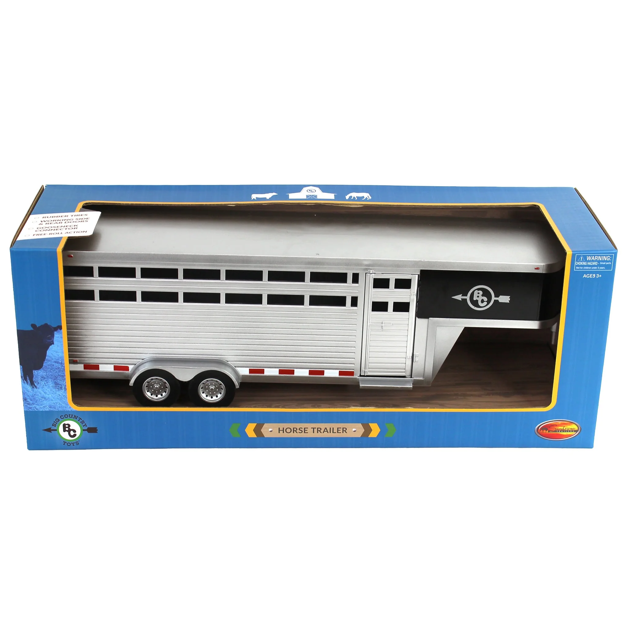 1/20 28' Sundowner Cattle Trailer by Big Country Toys - Image 6