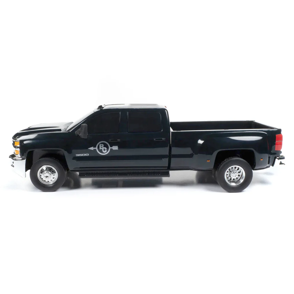 1/20 Chevy Silverado 3500 Dually Truck by Big Country Toys, Black - Image 3