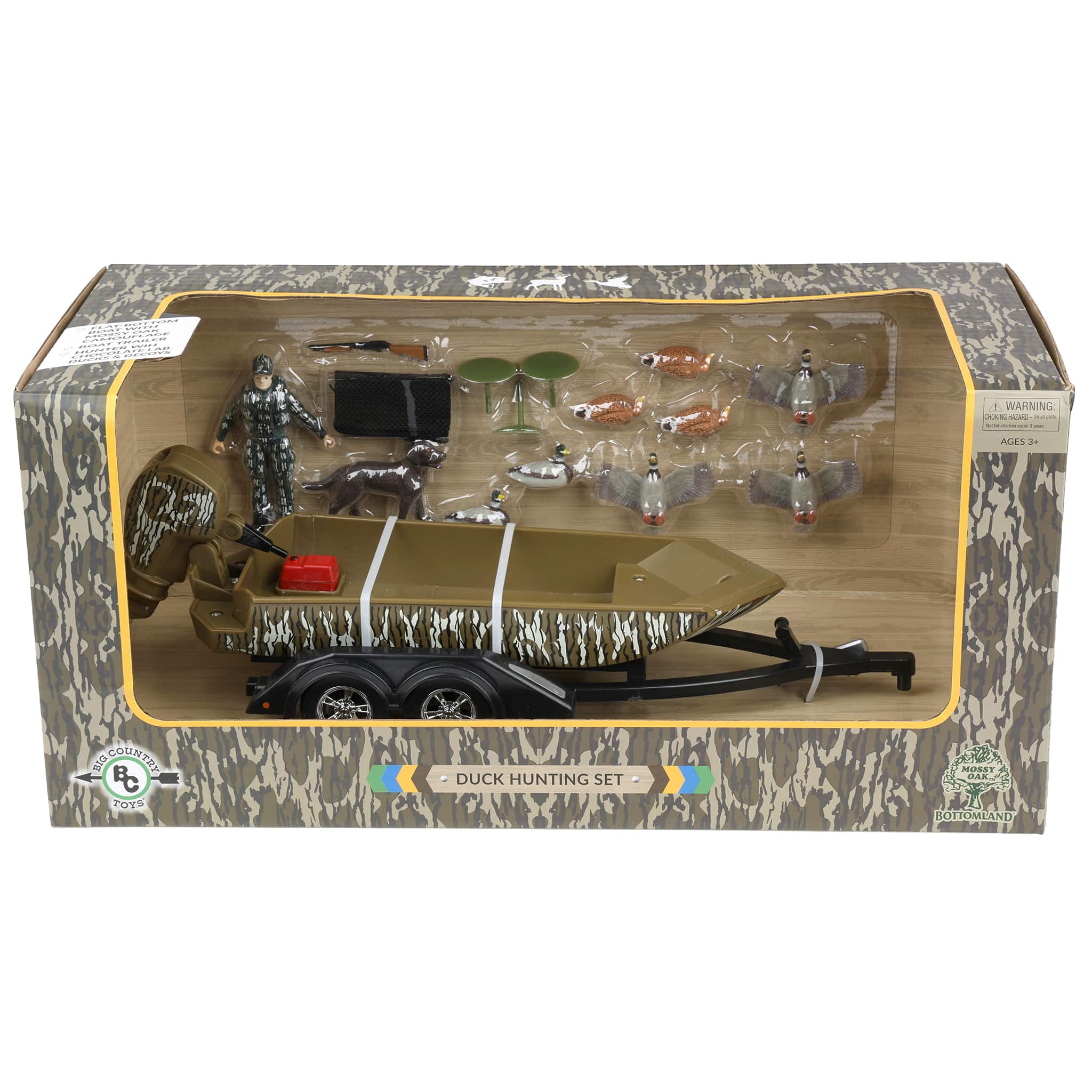 1/20 Duck Hunting Set with Boat, Hunter, Dog and Decoys by Big Country Toys - Image 2