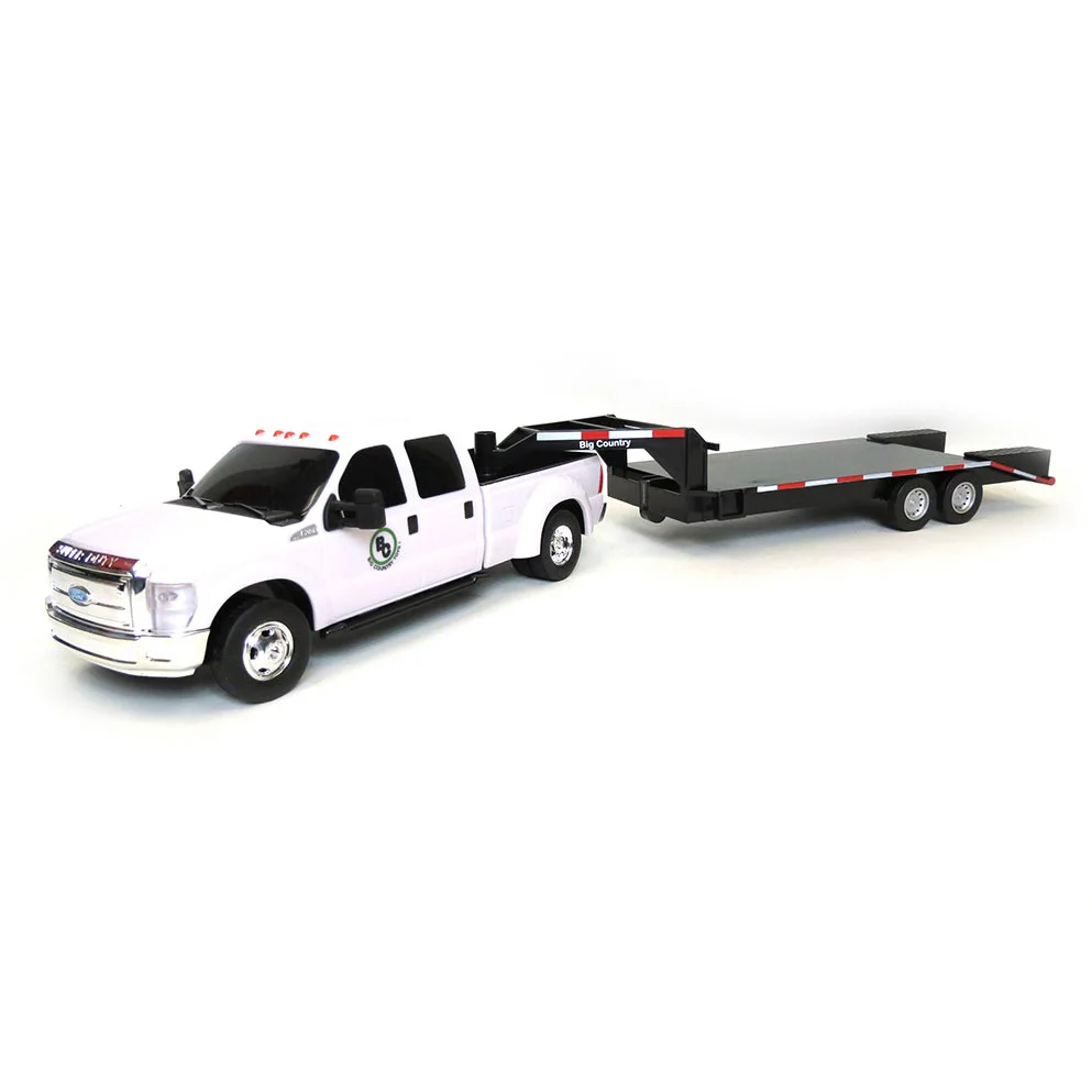 1/20 Flatbed Gooseneck Trailer with Ramps by Big Country Toys - Image 5