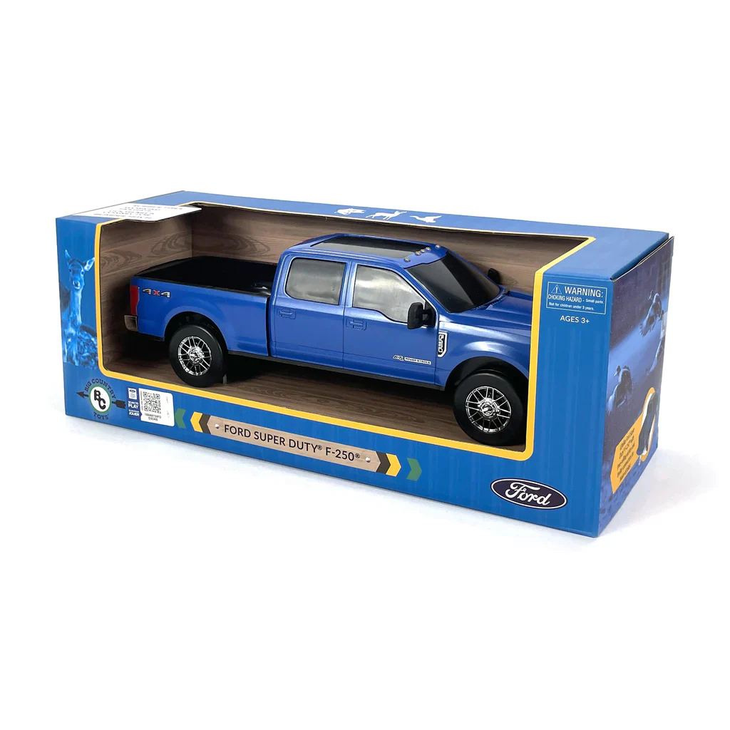 1/20 Ford F-250 Super Duty 6.7L Power Stroke Pickup Truck, Blue - Image 4