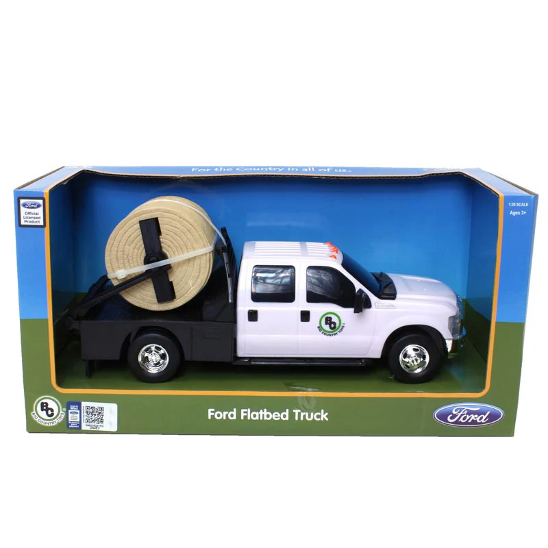 1/20 Ford F-350 Flatbed with Bale Bed & Bale by Big Country Toys - Image 5