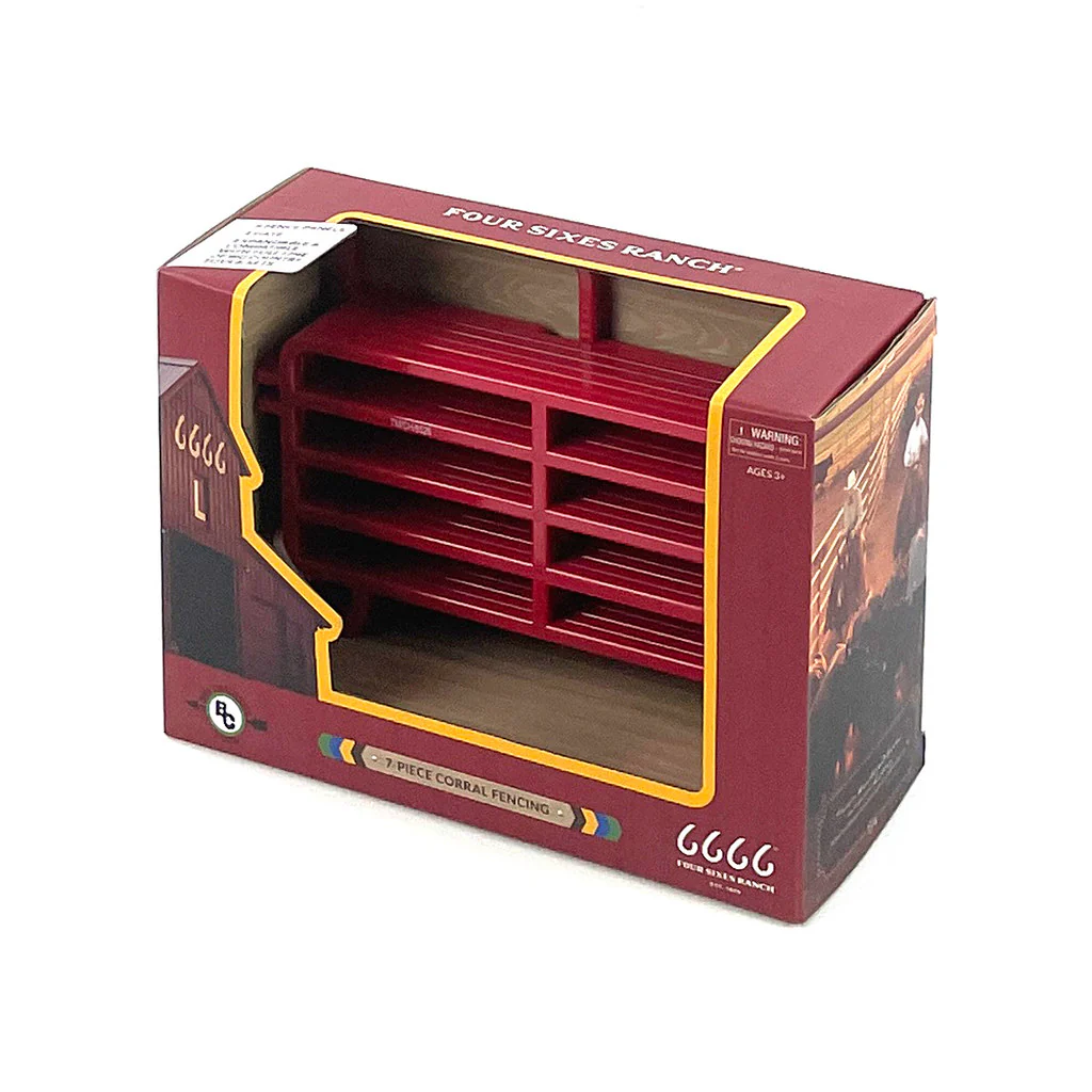 1/20 Four Sixes Ranch 7-Piece Corral Fencing by Big Country - Image 4
