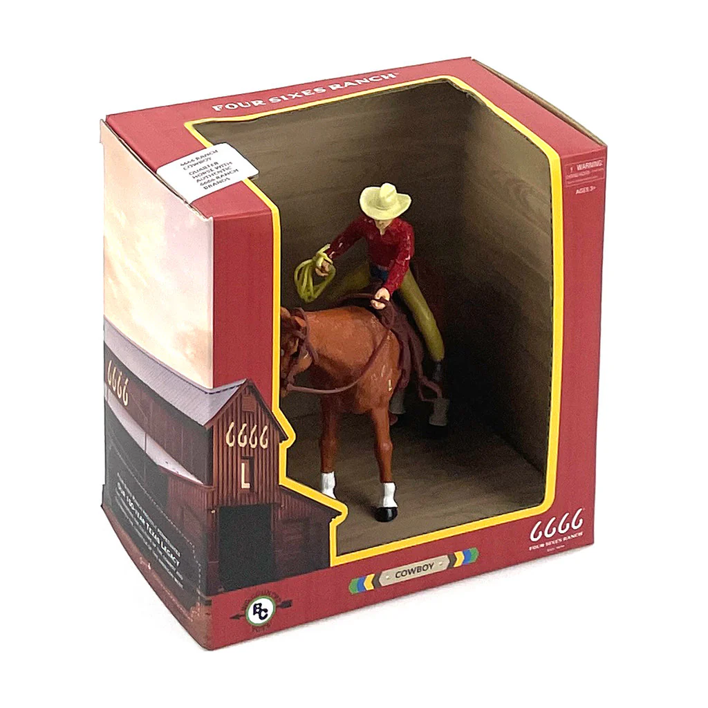 1/20 Four Sixes Ranch Cowboy & Quarter Horse by Big Country - Image 5