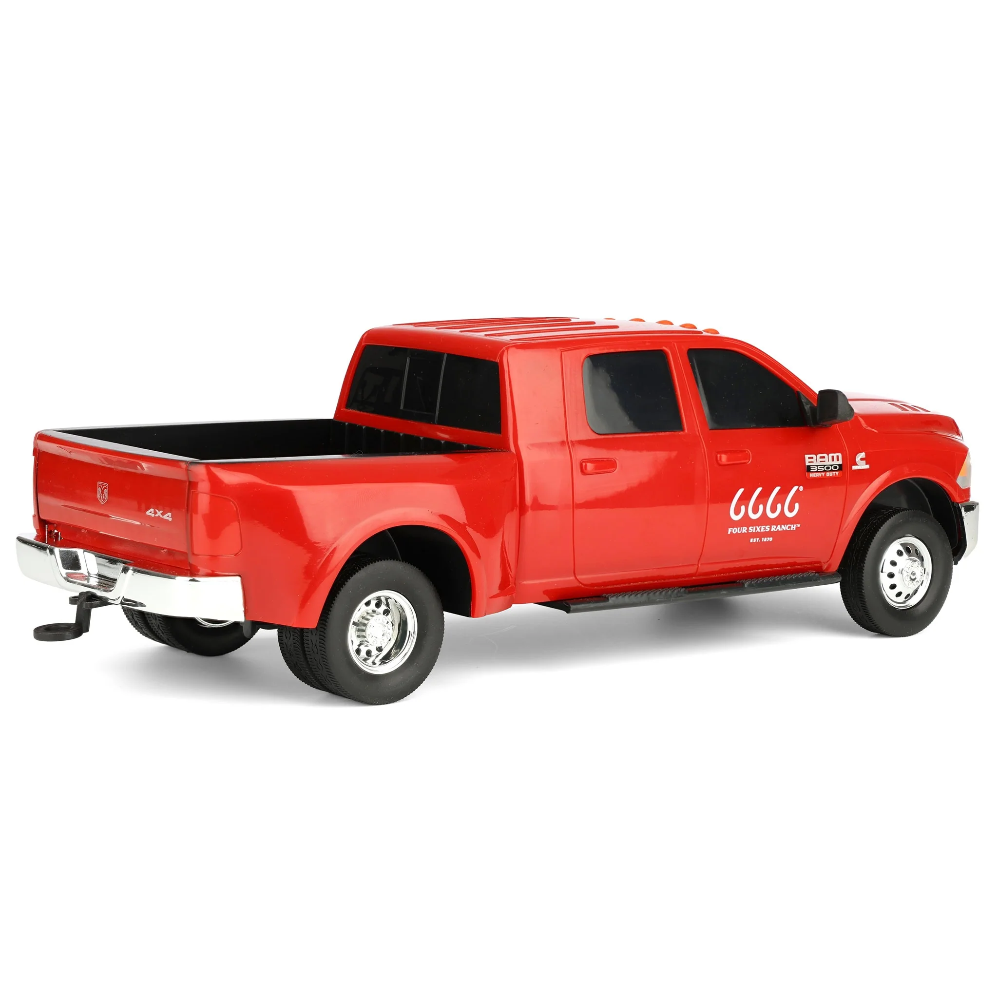 1/20 Four Sixes Ranch Dodge Ram 3500 Mega Cab Dually Pickup Truck - Image 3