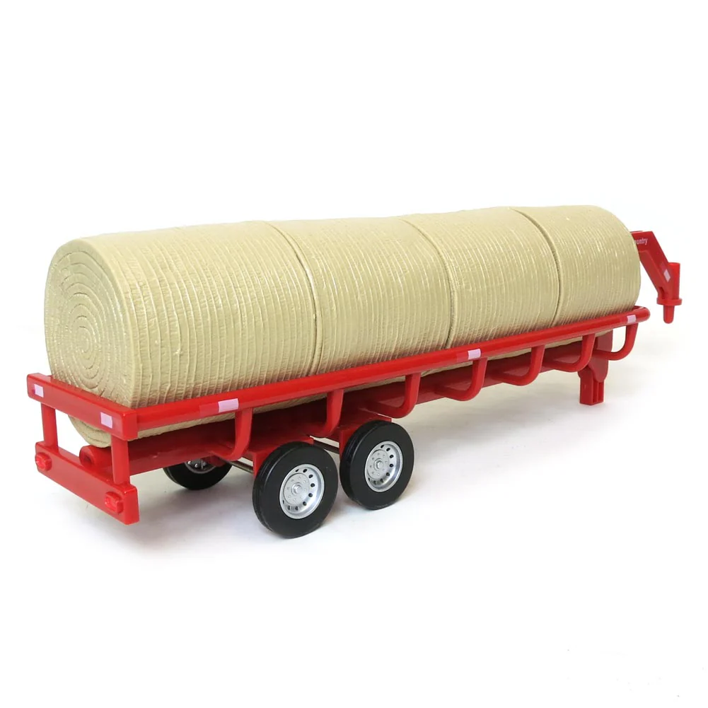 1/20 Gooseneck Round Bale Trailer with 4 Round Bales by Big Country Toys - Image 3