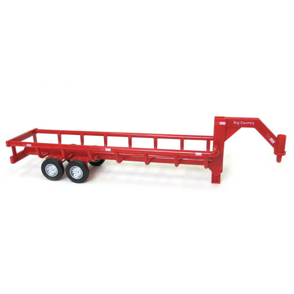 1/20 Gooseneck Round Bale Trailer with 4 Round Bales by Big Country Toys - Image 5