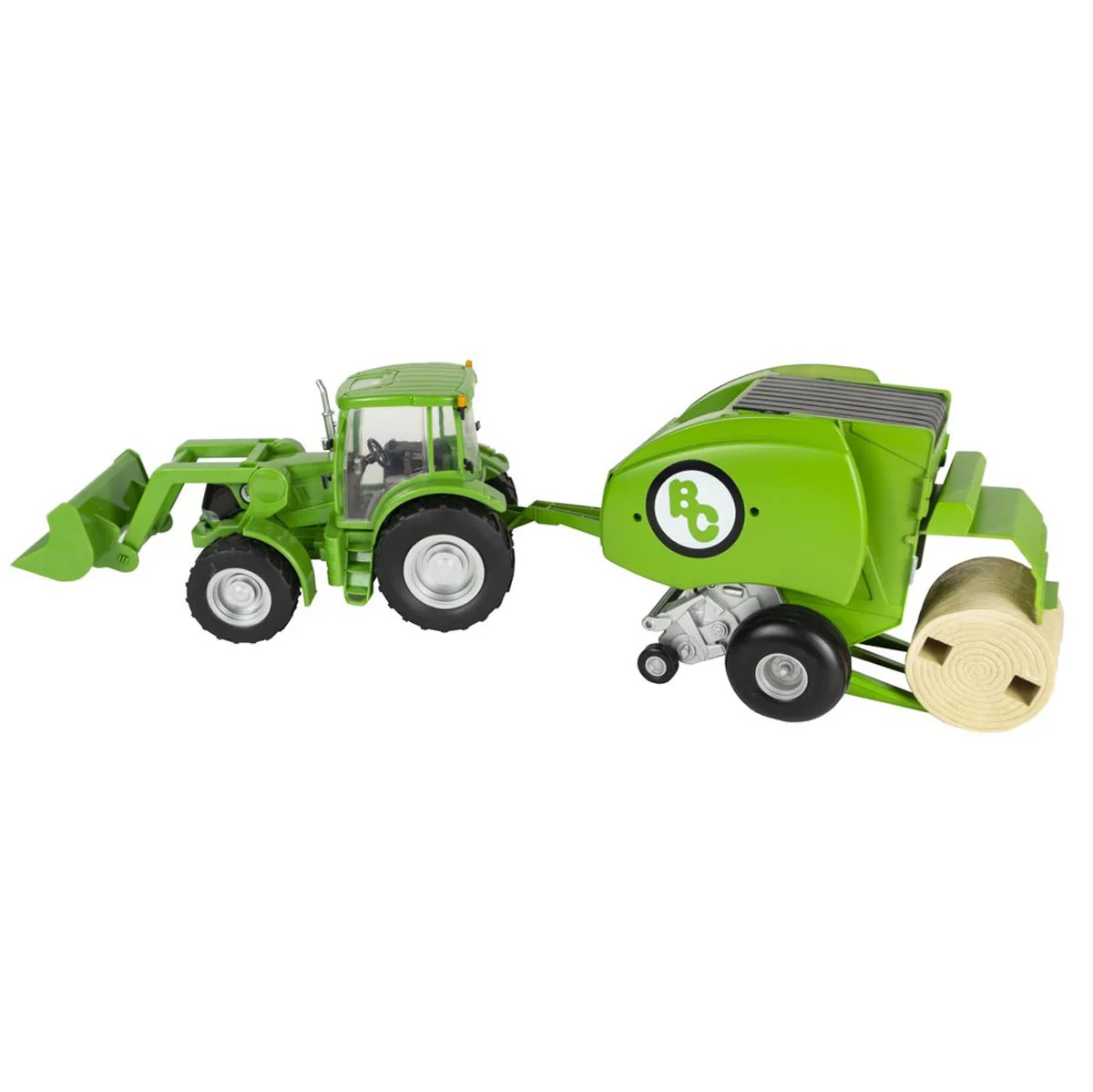 1/20 Green Round Baler with Bale by Big Country Toys - Image 3