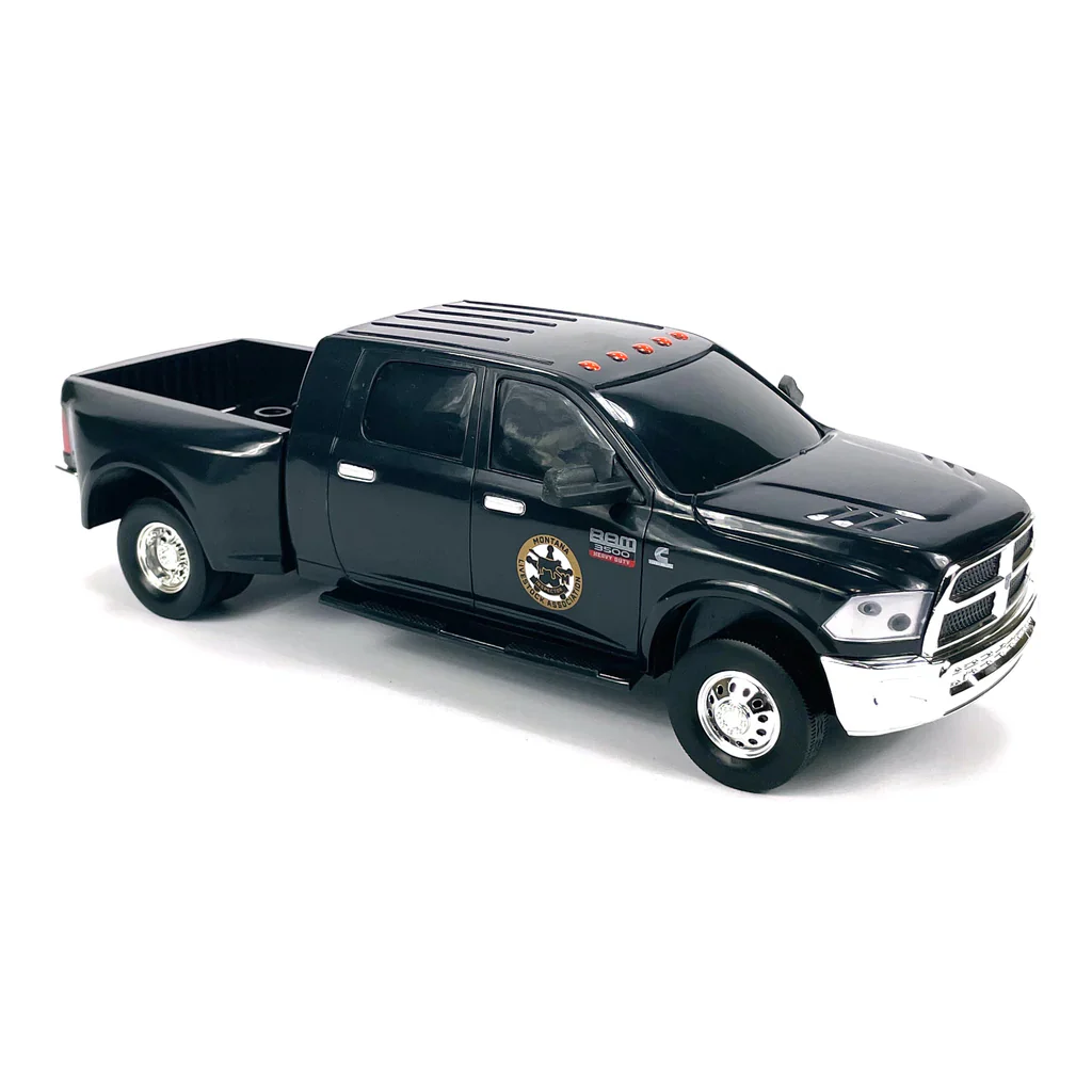 (B&D) 1/20 Kayce Dutton's Livestock Agent Dodge Ram Dually Pickup Truck, Yellowstone - Damaged Box