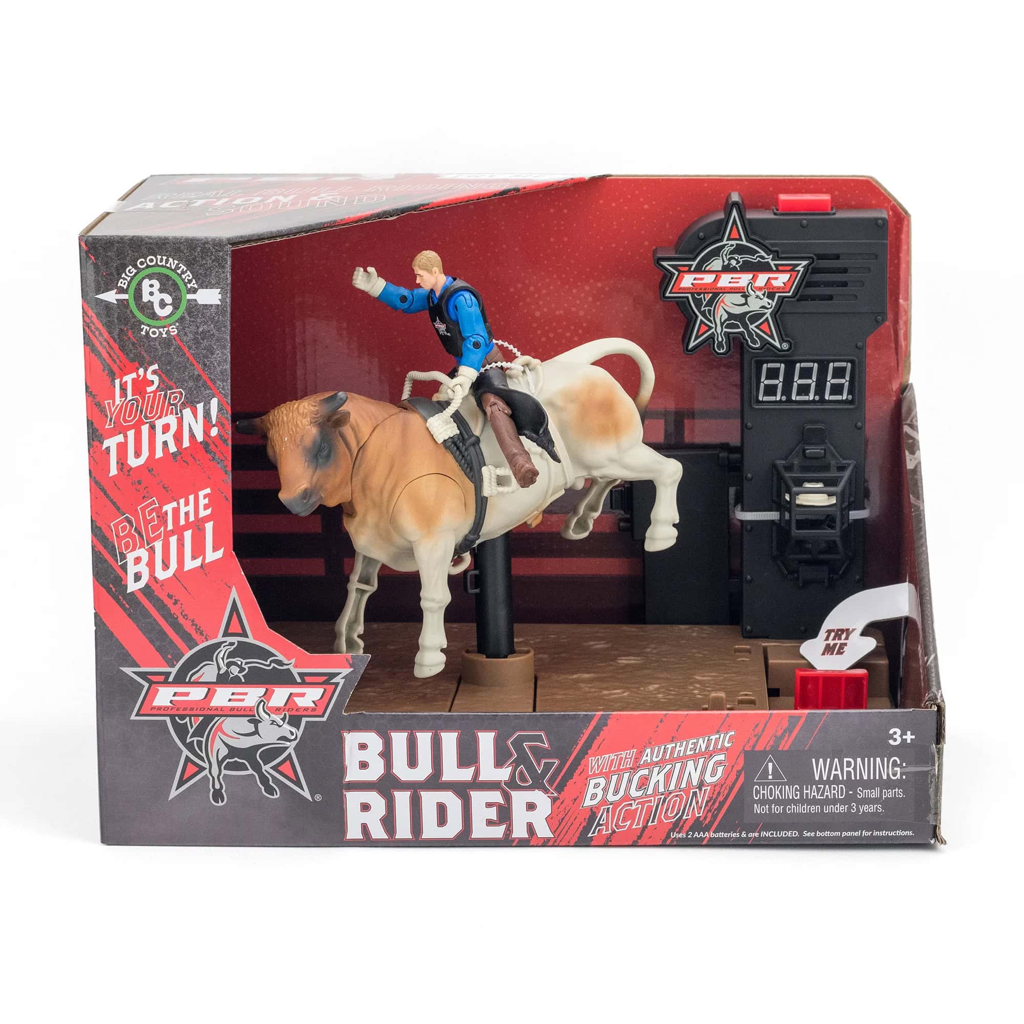 1/20 PBR Bull & Rider Set with Authentic Bucking Actions & Sounds by Big Country Toys - Image 5