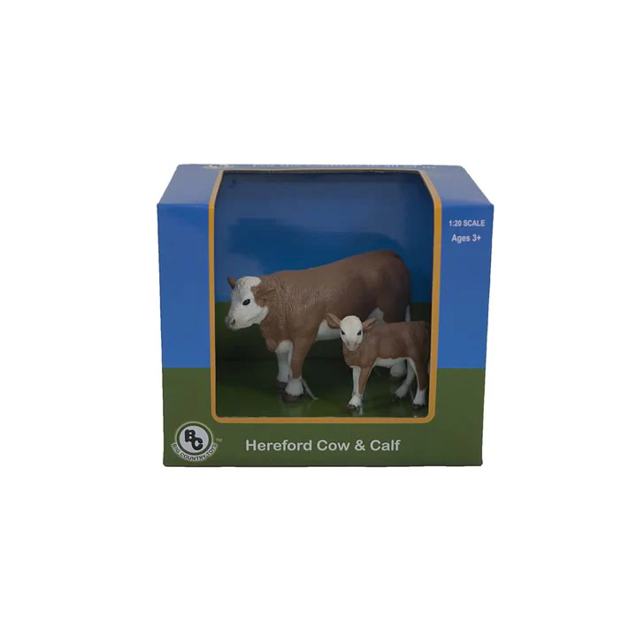 1/20 Hereford Cow & Calf by Big Country Toys - Image 2
